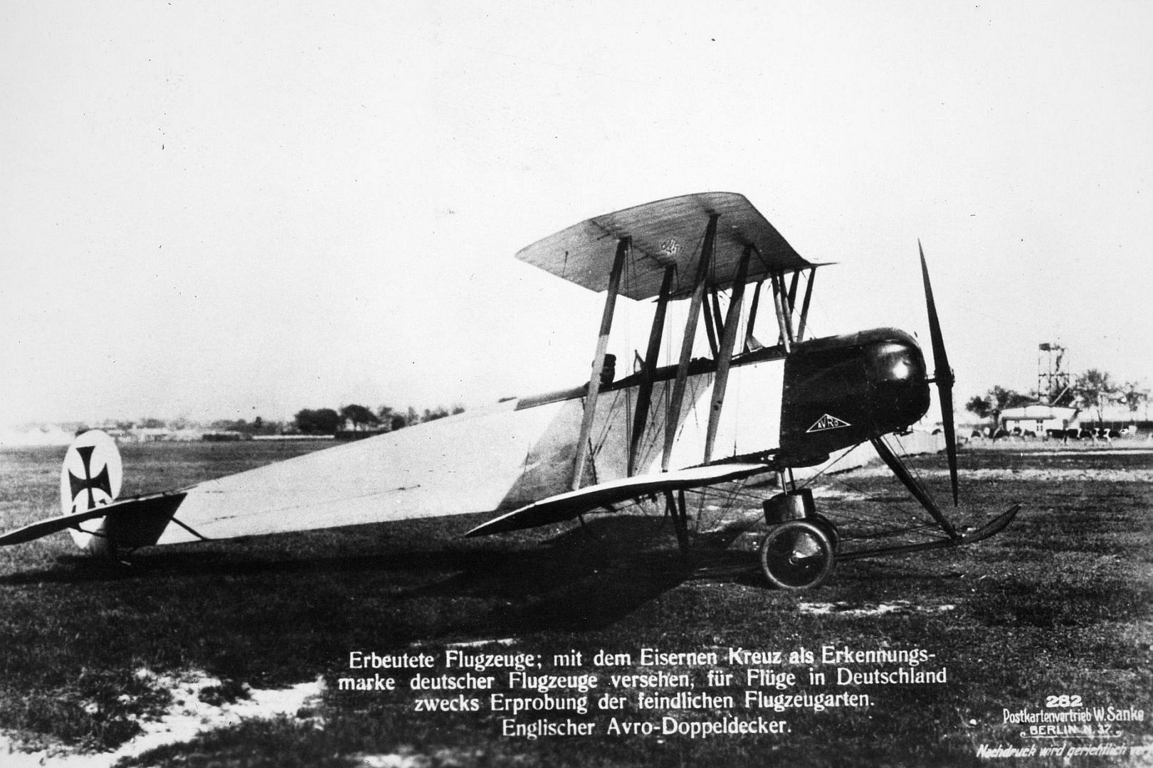 Avro 504 Captured German Avro 504 Captured German