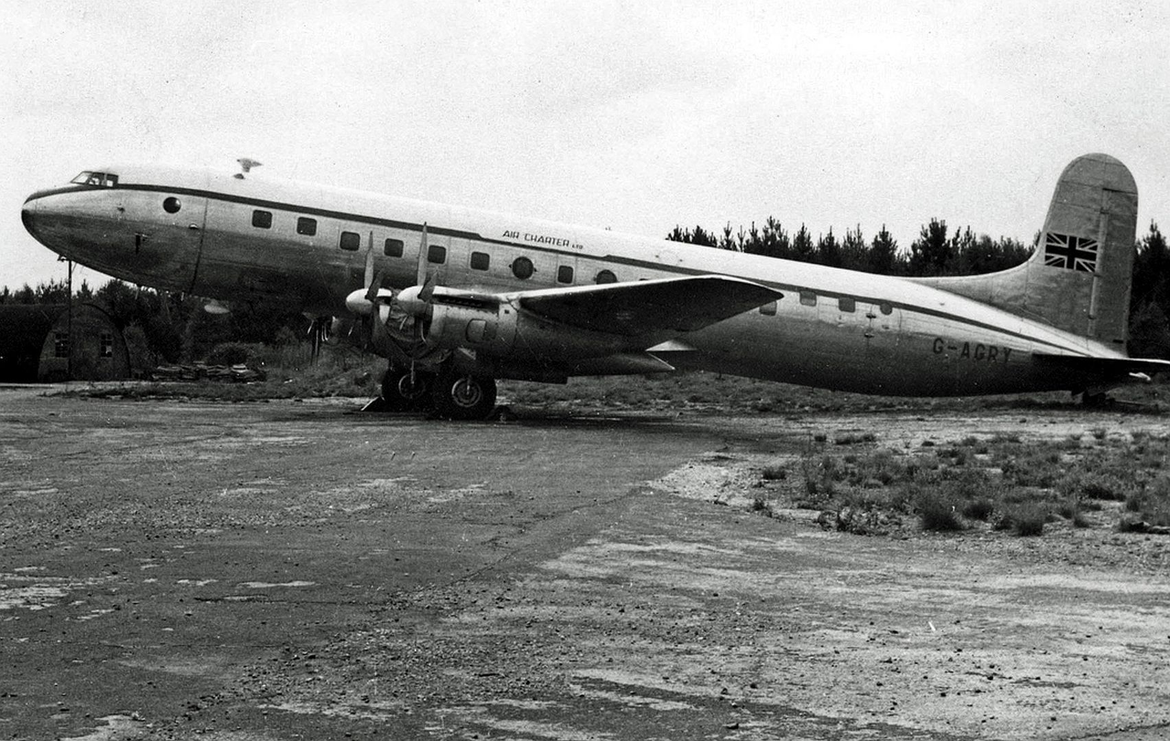 AGRY Air Charter STN 10th April 1955
