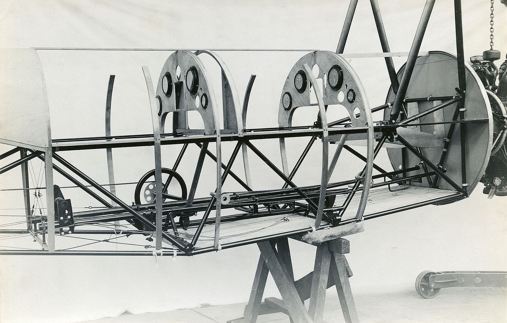 Avro Cadet Fuselage Under Construction Avro Cadet Fuselage Under Construction