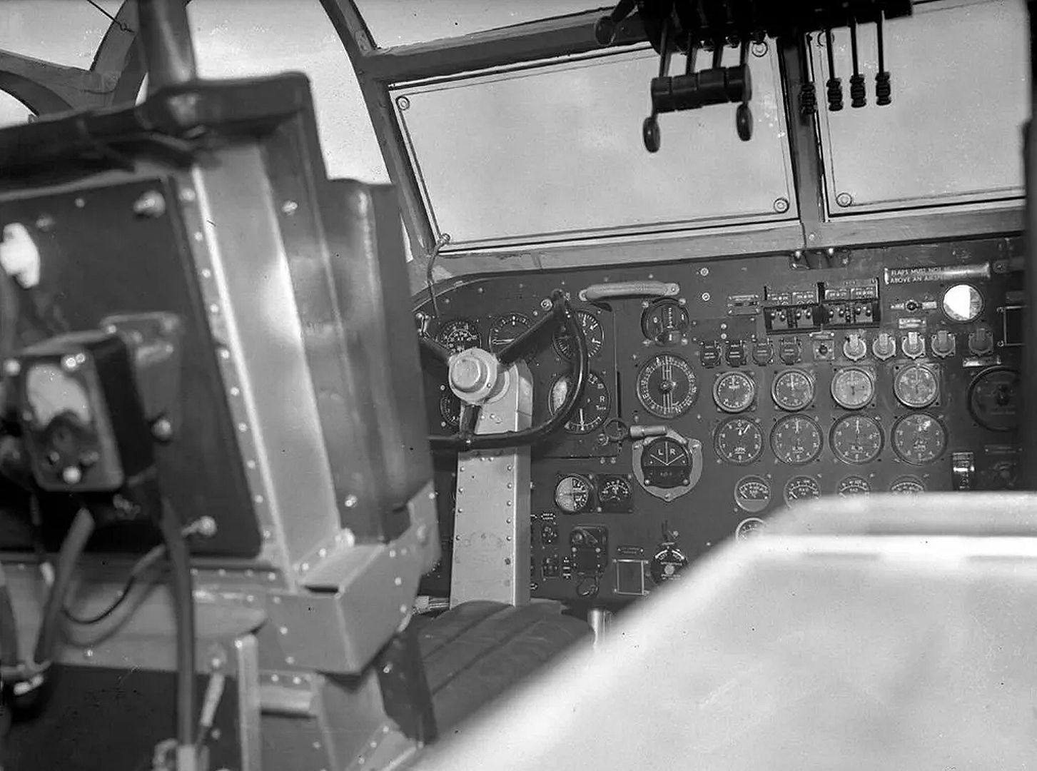 Avro York Cockpit