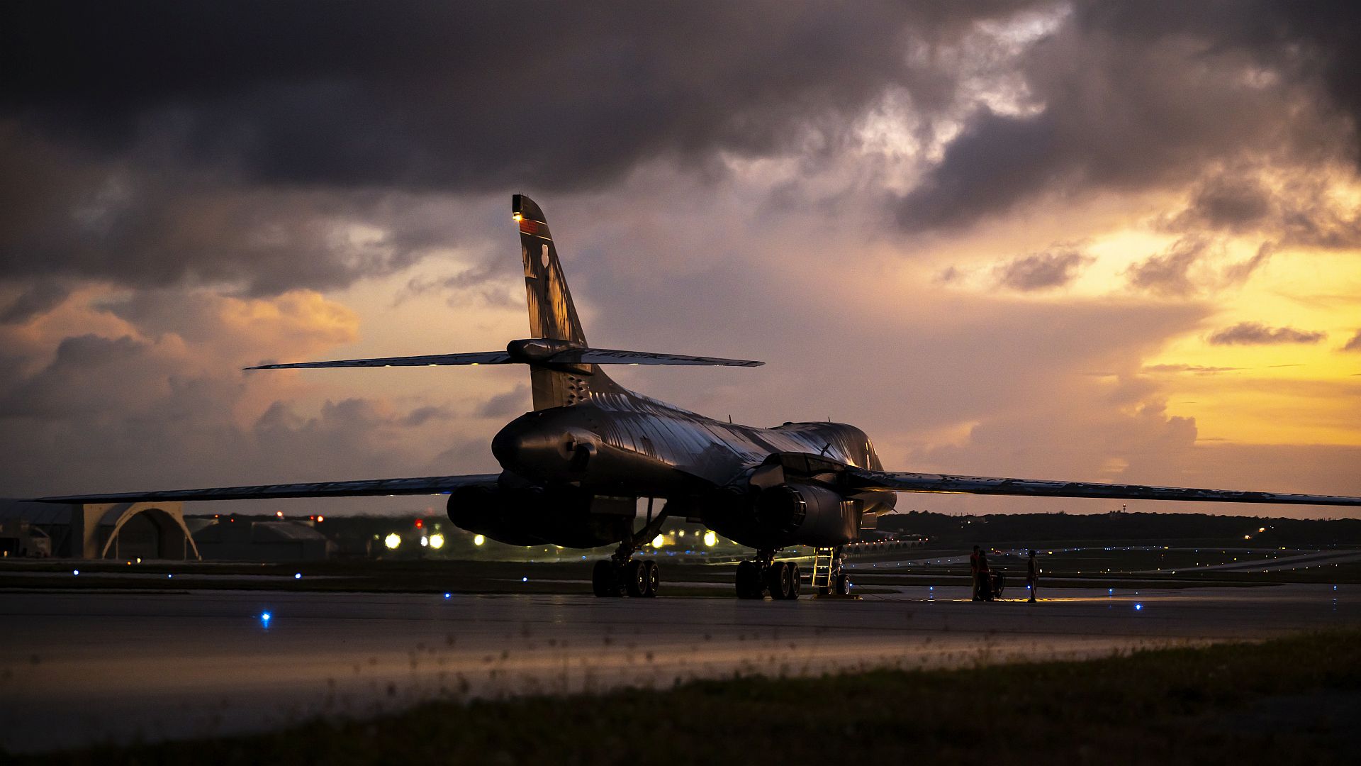 1B Lancer Aircraft Assigned To The 34th Expeditionary Bomb Squadron Ellsworth Air Force Base South Dakota 1B Lancer Aircraft Assigned To The 34th Expeditionary Bomb Squadron Ellsworth Air Force Base South Dakota