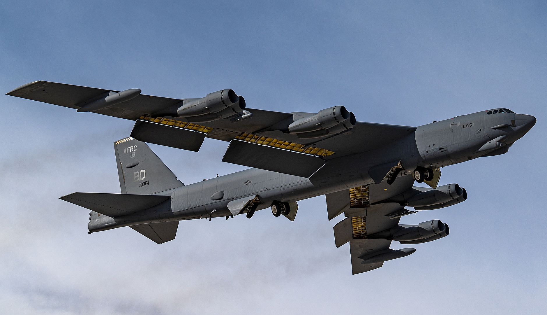 52 Stratofortress Bomber Aircraft Assigned To The 340th Weapons Squadron At Barksdale Air Force Base