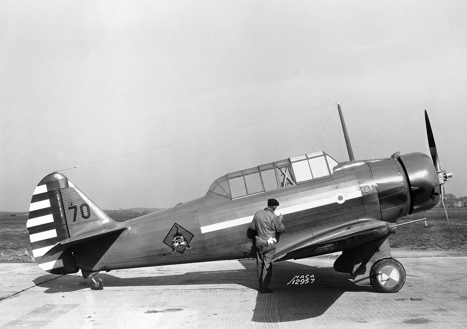 9A Trainer Was Flown At The Langley Memorial Aeronautical Laboratory