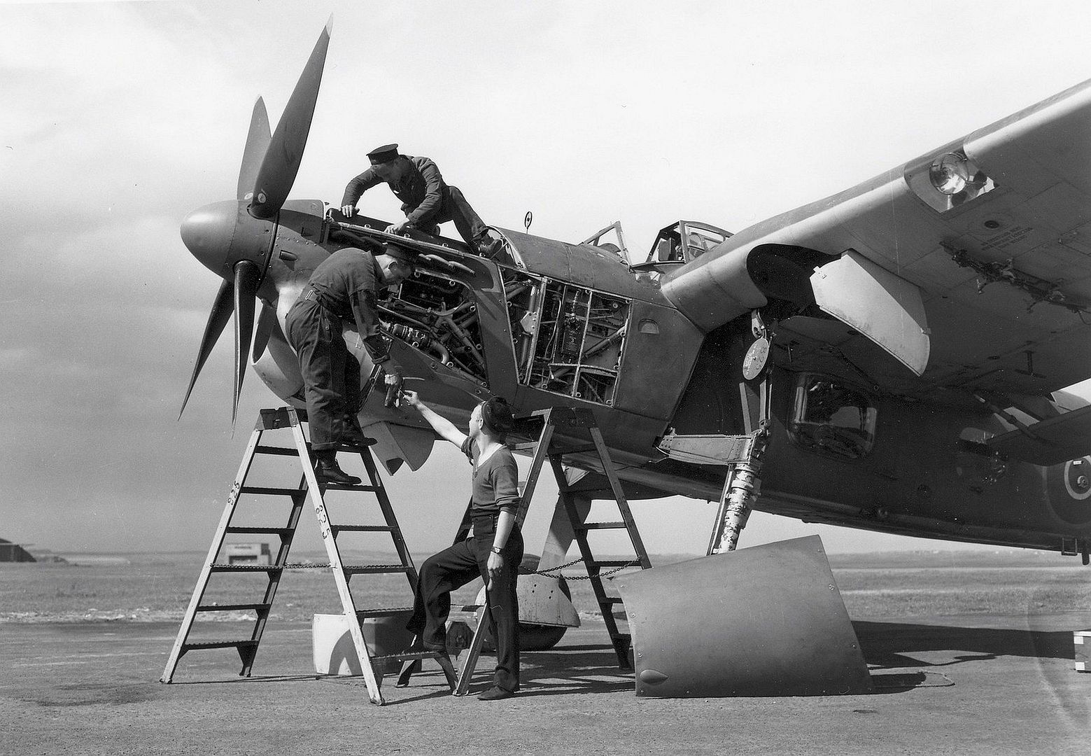 Barracuda Taken At RNAS Rattray During August 1945 Barracuda Taken At RNAS Rattray During August 1945
