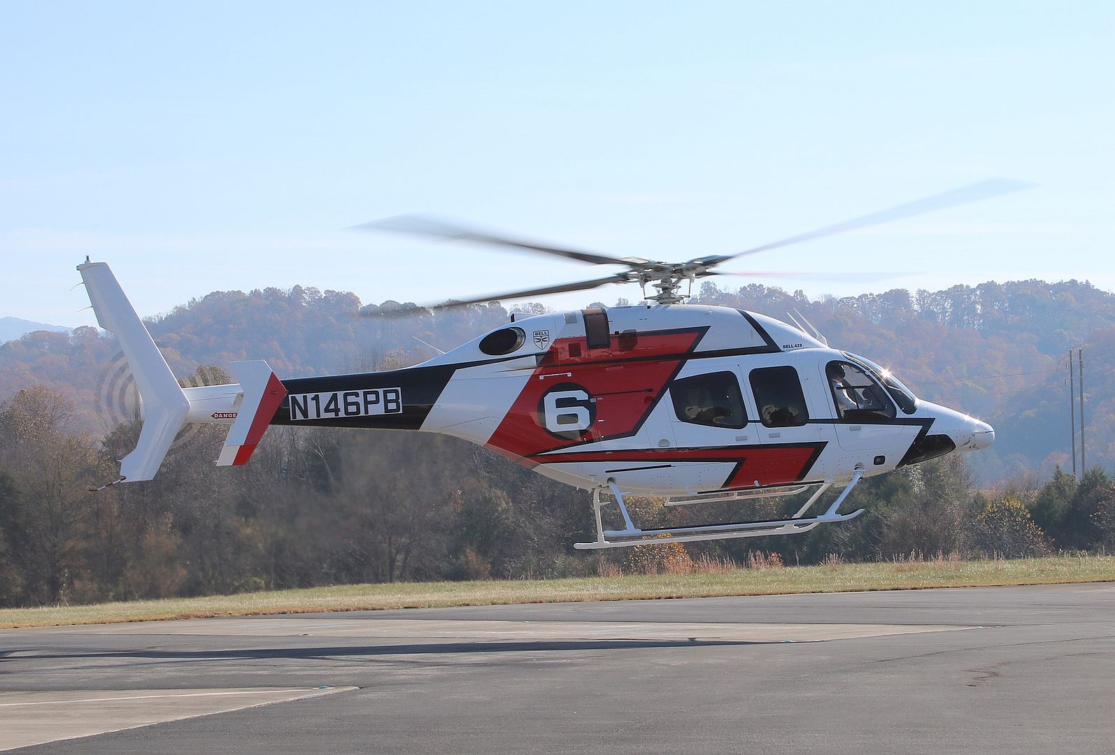Bell 429 Helicopter To Sky Yard Aviation Corporation