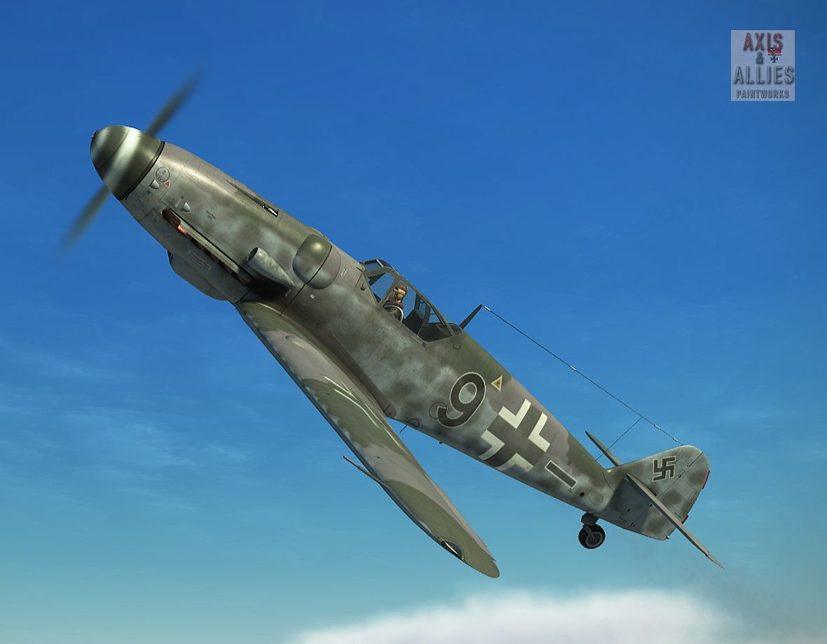 Bf109G14 Probably Belonging To II JG2 Bf109G14 Probably Belonging To II JG2