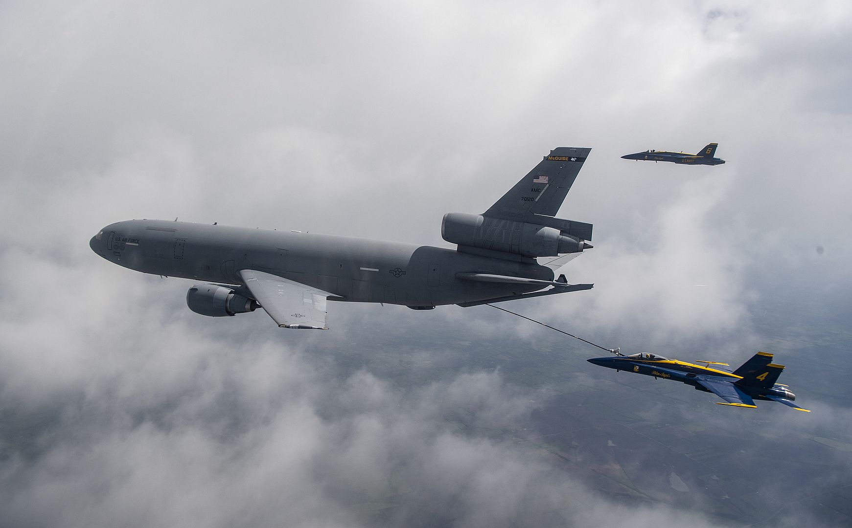 Blue Angels Get Refueled By 305th Air Refueling Wing May 6 2020 1