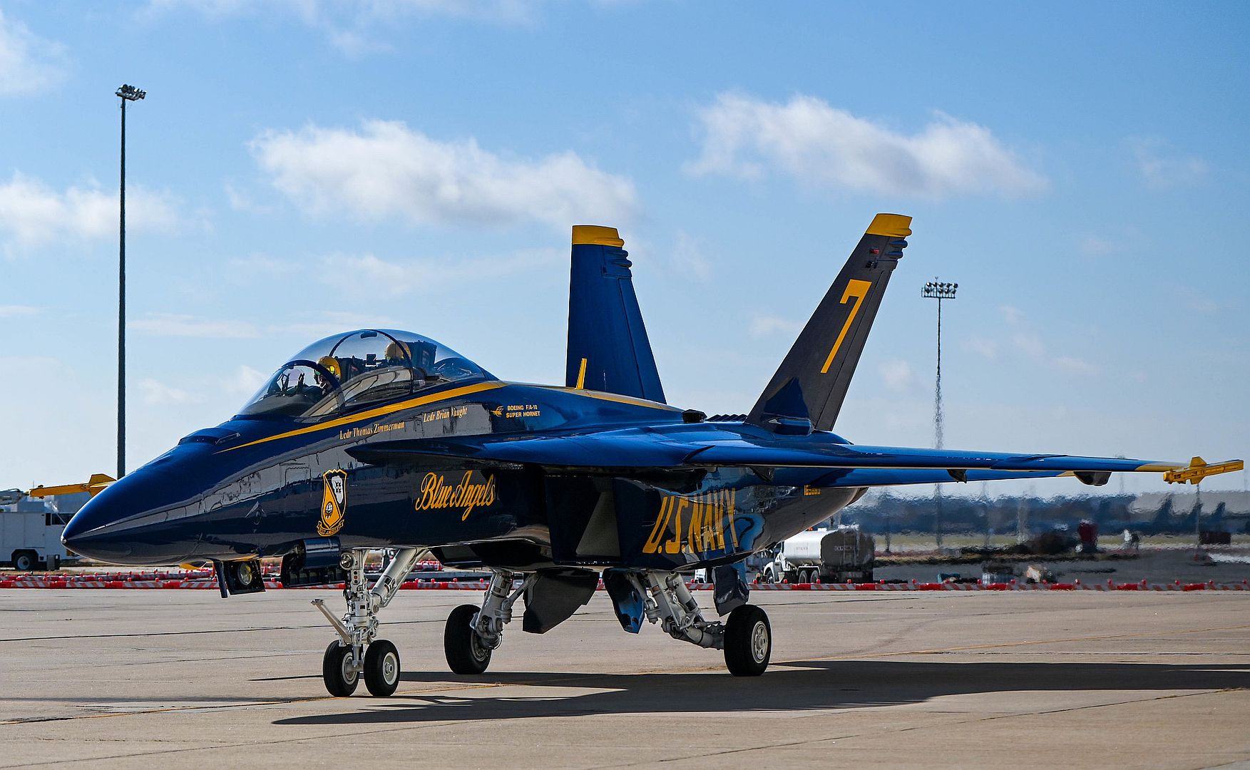 Blue Angels Visit Tinker Air Force Base Oklahoma December 6 2022