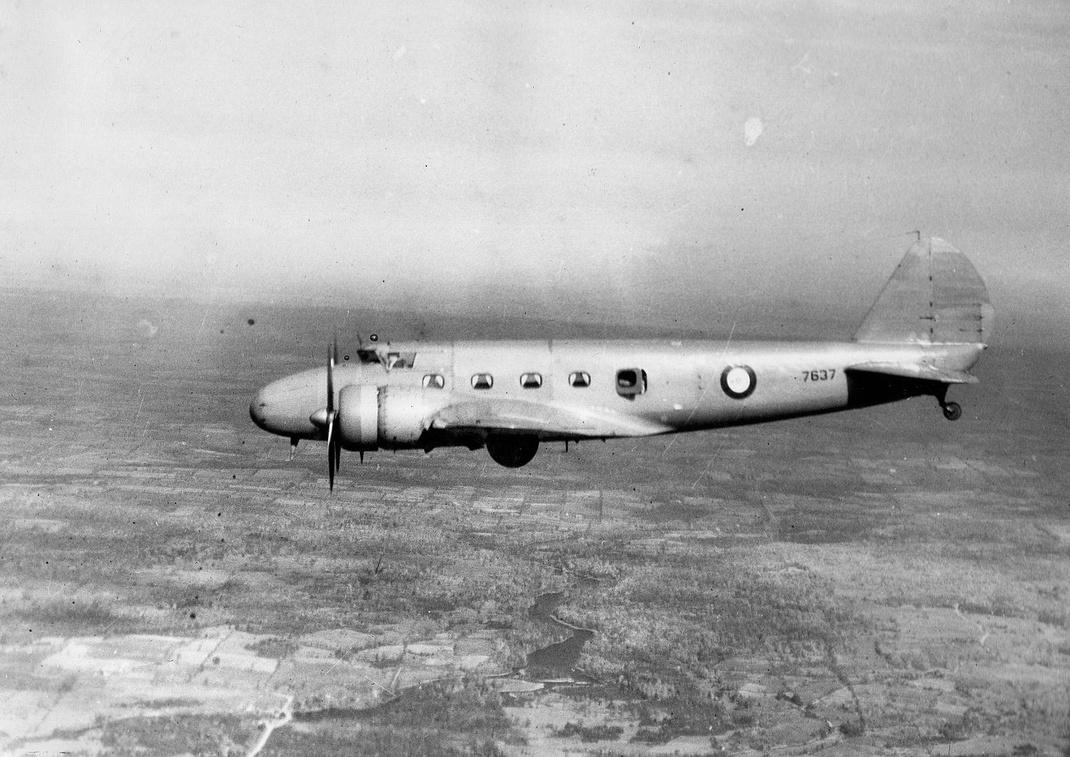 Boeing 247D RCAF 7637
