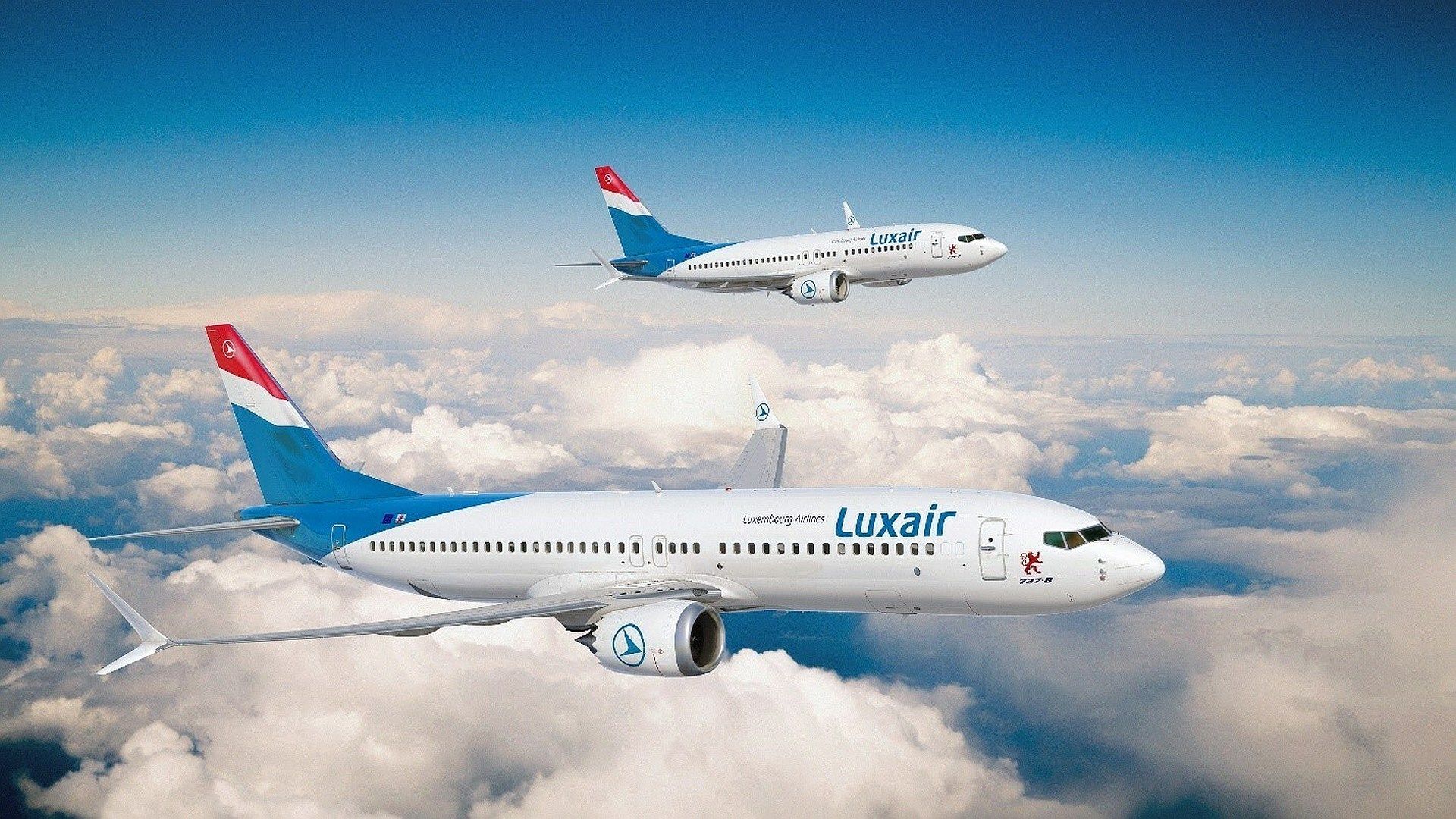 Boeing Luxair Livery