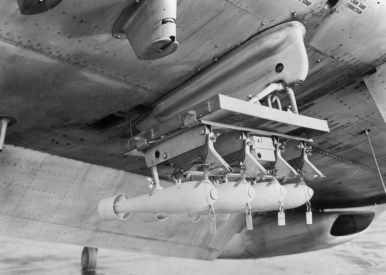 Bomb Rack On Mustang Aircraft Bomb Rack On Mustang Aircraft