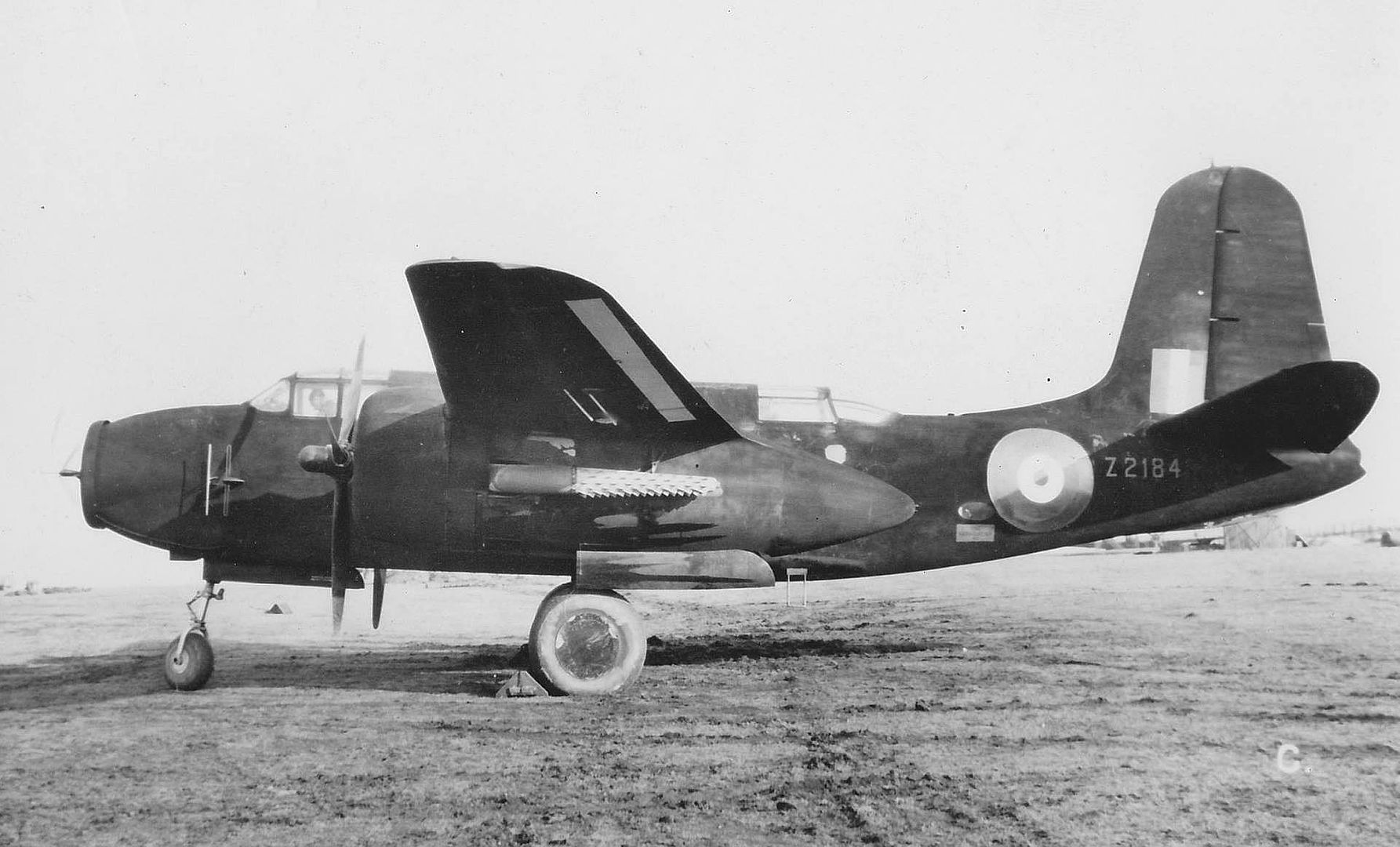 Boston Mk III Z2184 Probably At The Aeroplane And Armament Experimental Establishment Boscombe Down