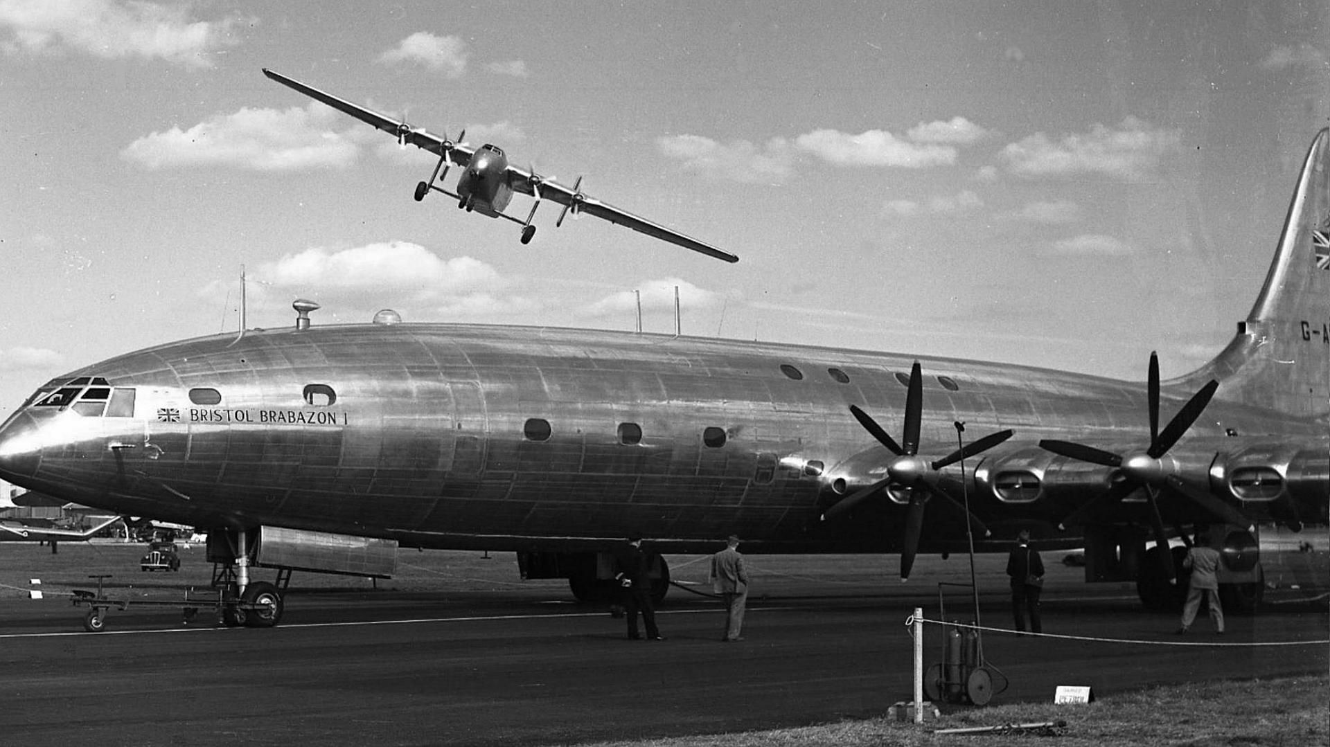 Bristol Brabazon SBAC Farnborough Airshow 1950