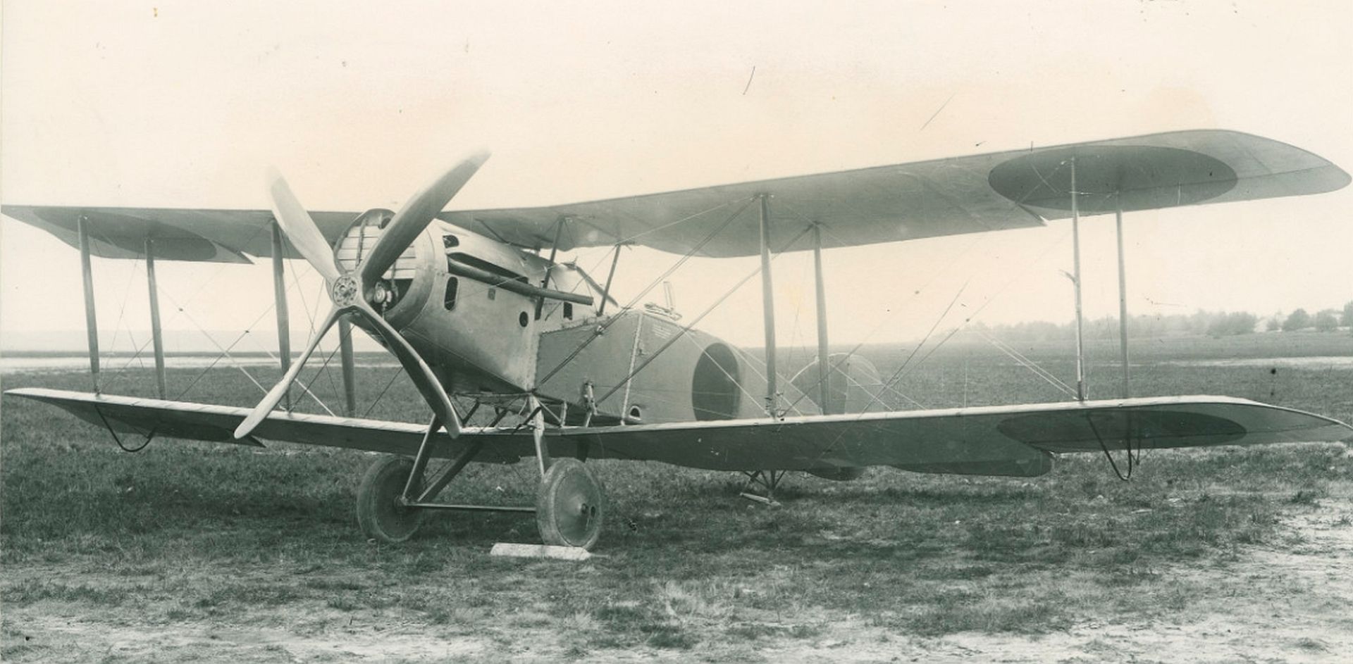 B1124 Royal Flying Corps Interned HOLLAND