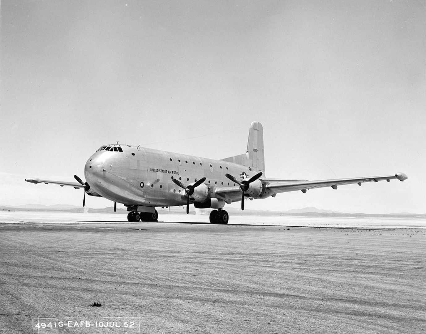 073 Edwards AFB 10 July 52 073 Edwards AFB 10 July 52