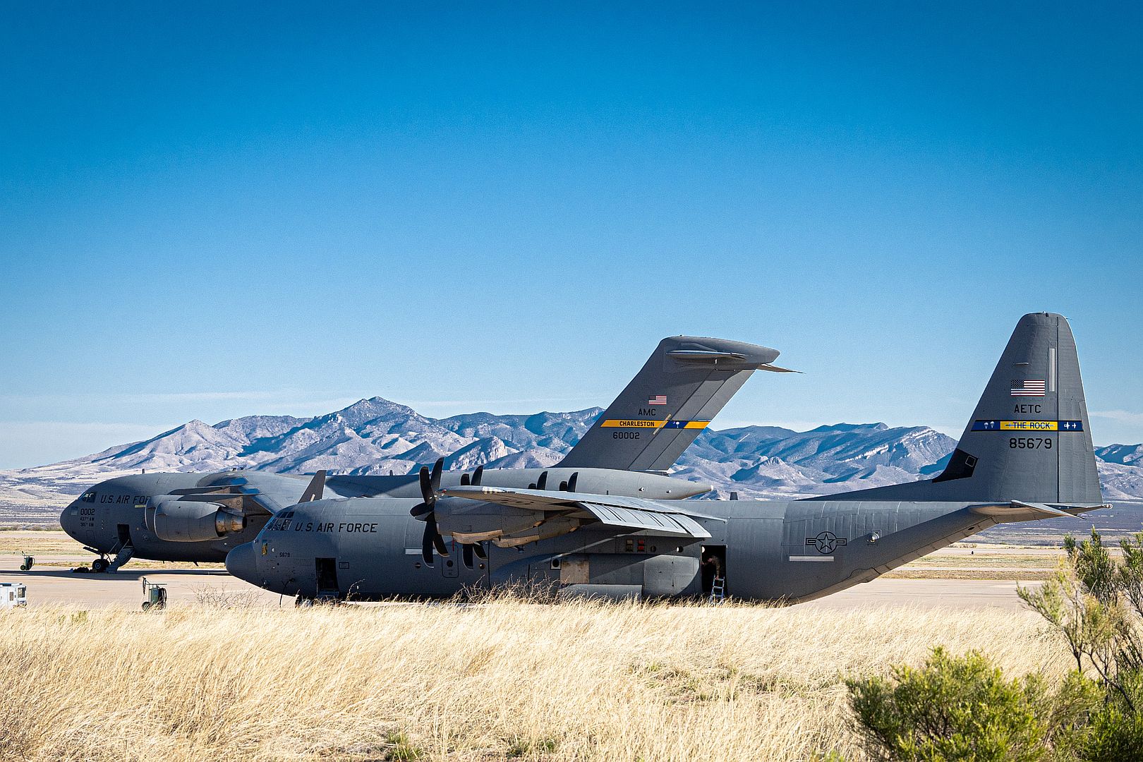 17 Globemaster III Aircraft Assigned To The 16th Airlift Squadron