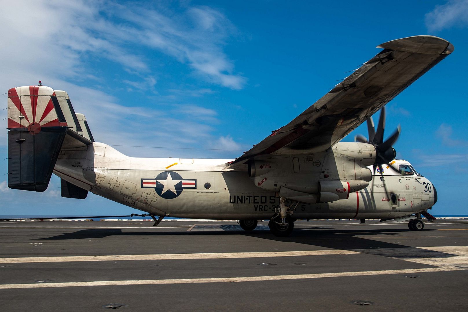 Deployed Aircraft Carrier USS Ronald Reagan Deployed Aircraft Carrier USS Ronald Reagan