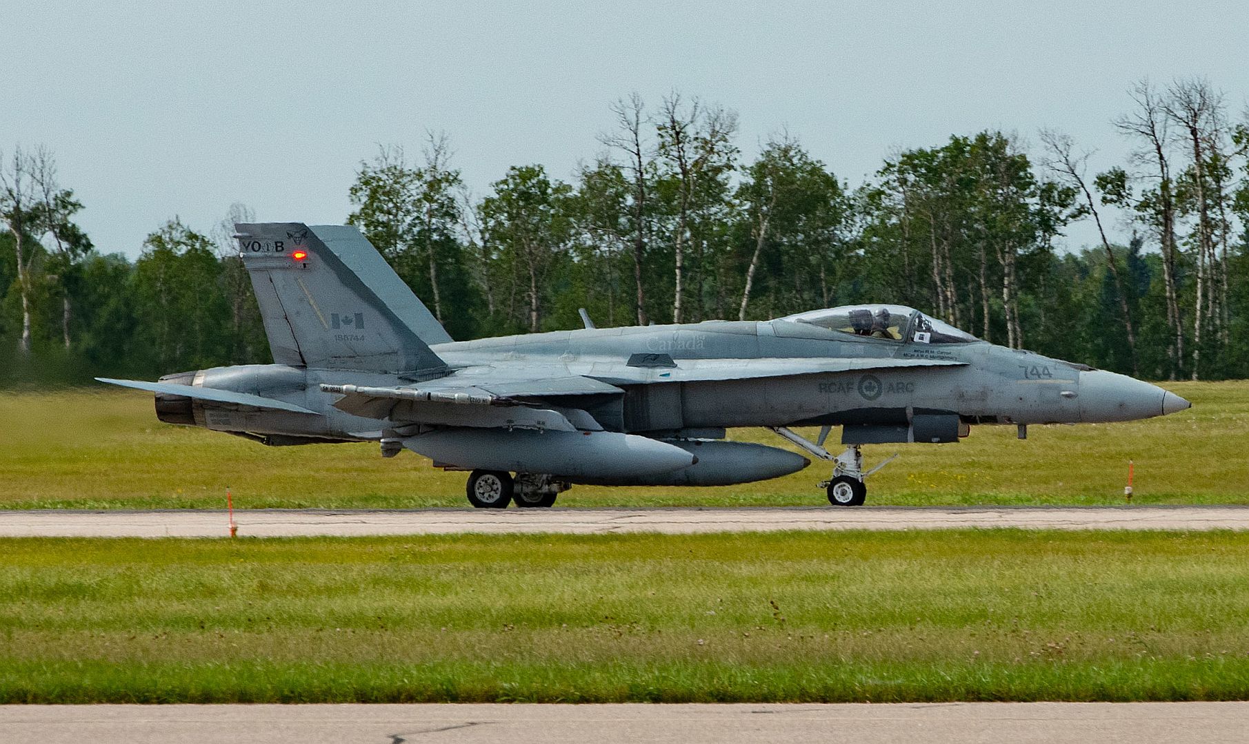 CF 188 Hornet Takes Off During Exercise AMALGAM DART 2020