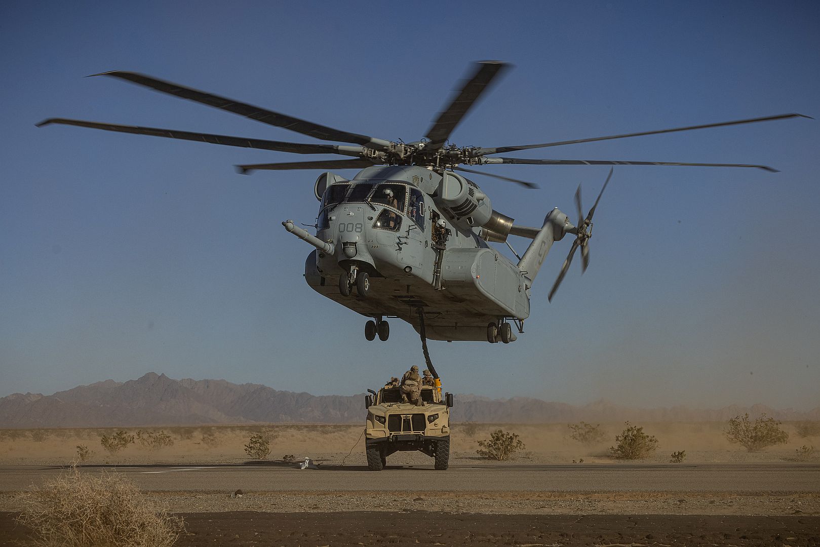 53K King Stallion Helicopter Assigned To Marine Aviation Weapons And Tactics Squadron One 53K King Stallion Helicopter Assigned To Marine Aviation Weapons And Tactics Squadron One