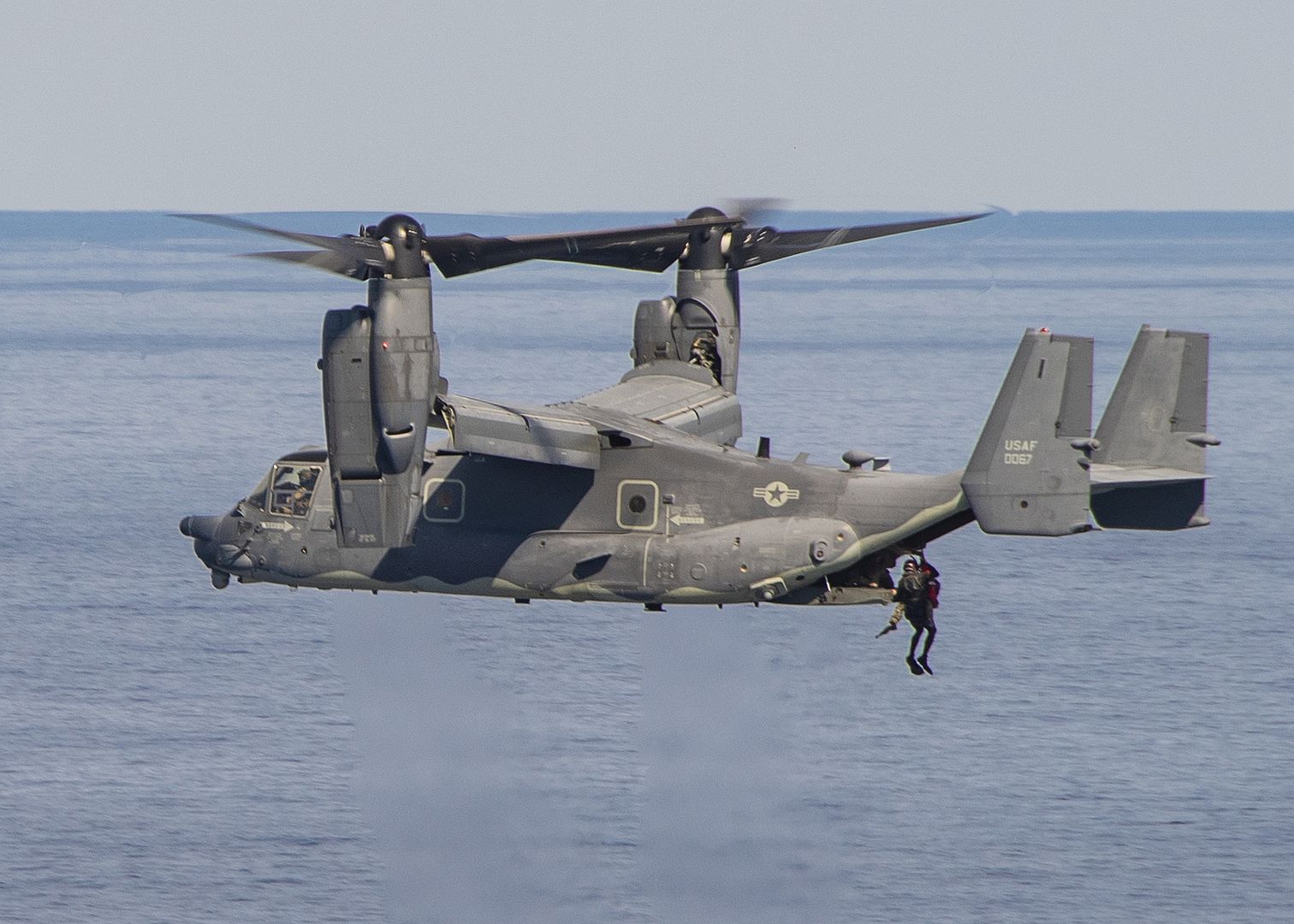 CV 22 Osprey Attached To The 21st Special Operations Squadron Operating Out Of Yokota Air Base Japan