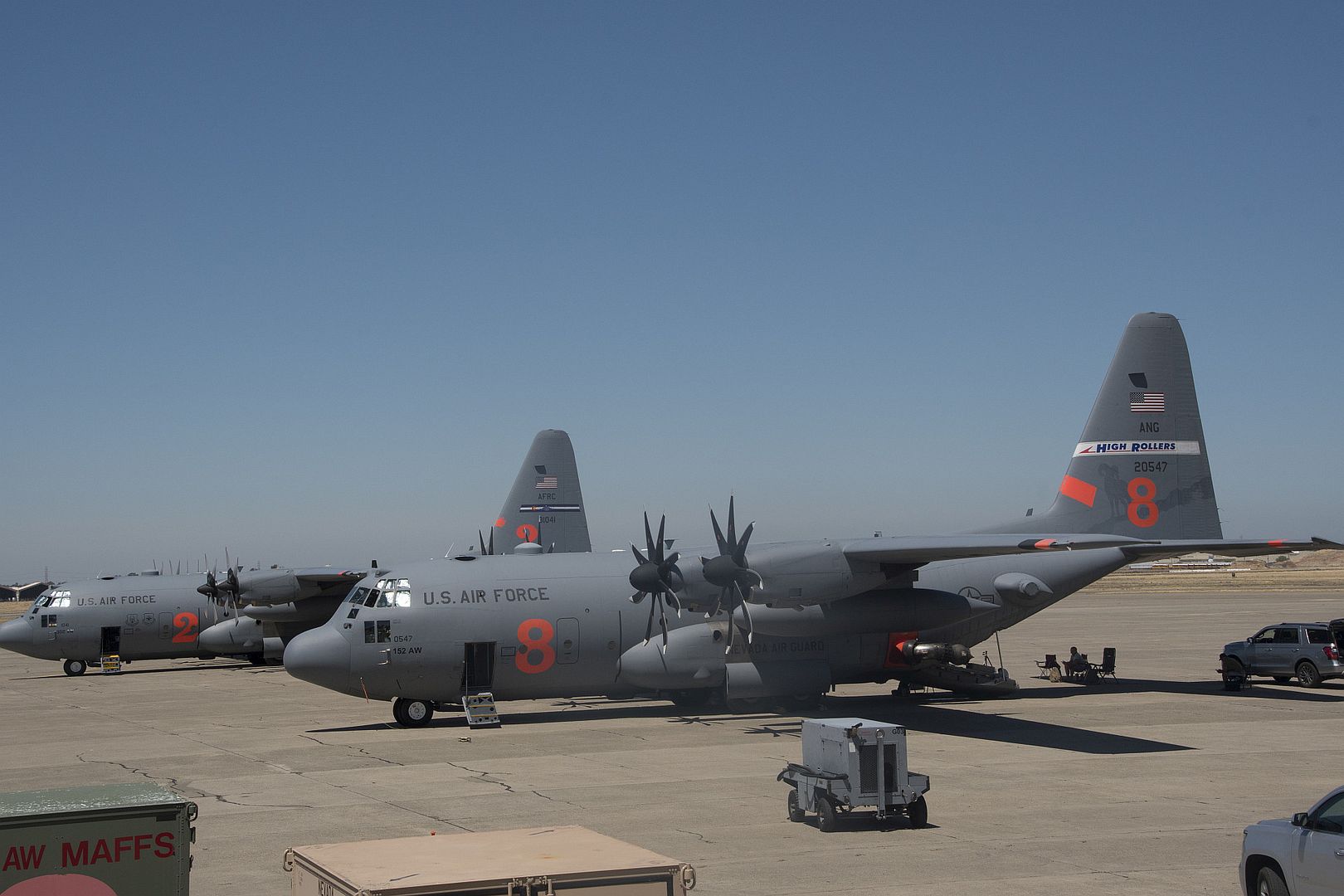 C 130 Planes MAFFS 2 Assigned To 302nd Airlift Wing Peterson Air Force Base Colo