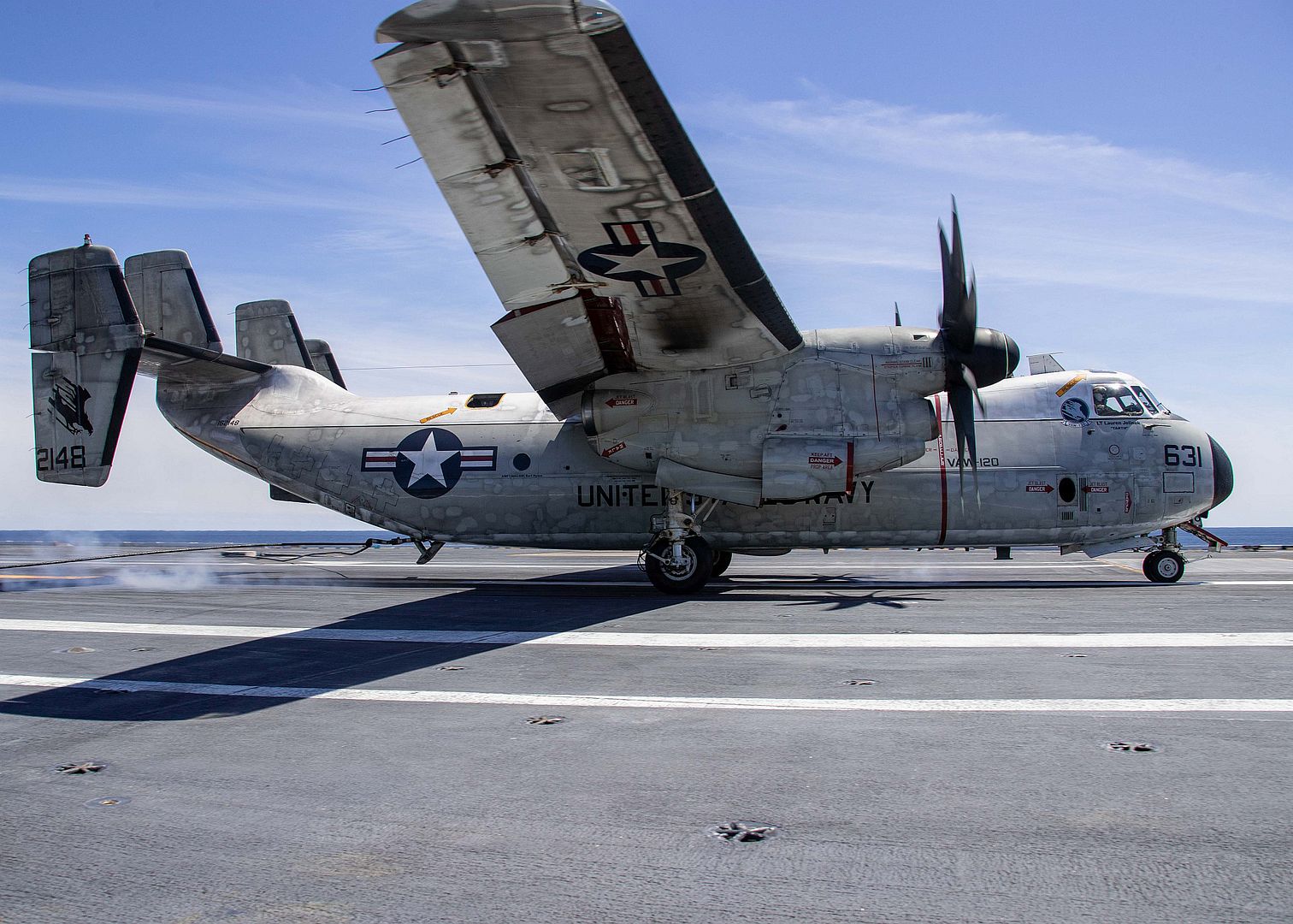 C 2A Greyhound Assigned To Greyhawks