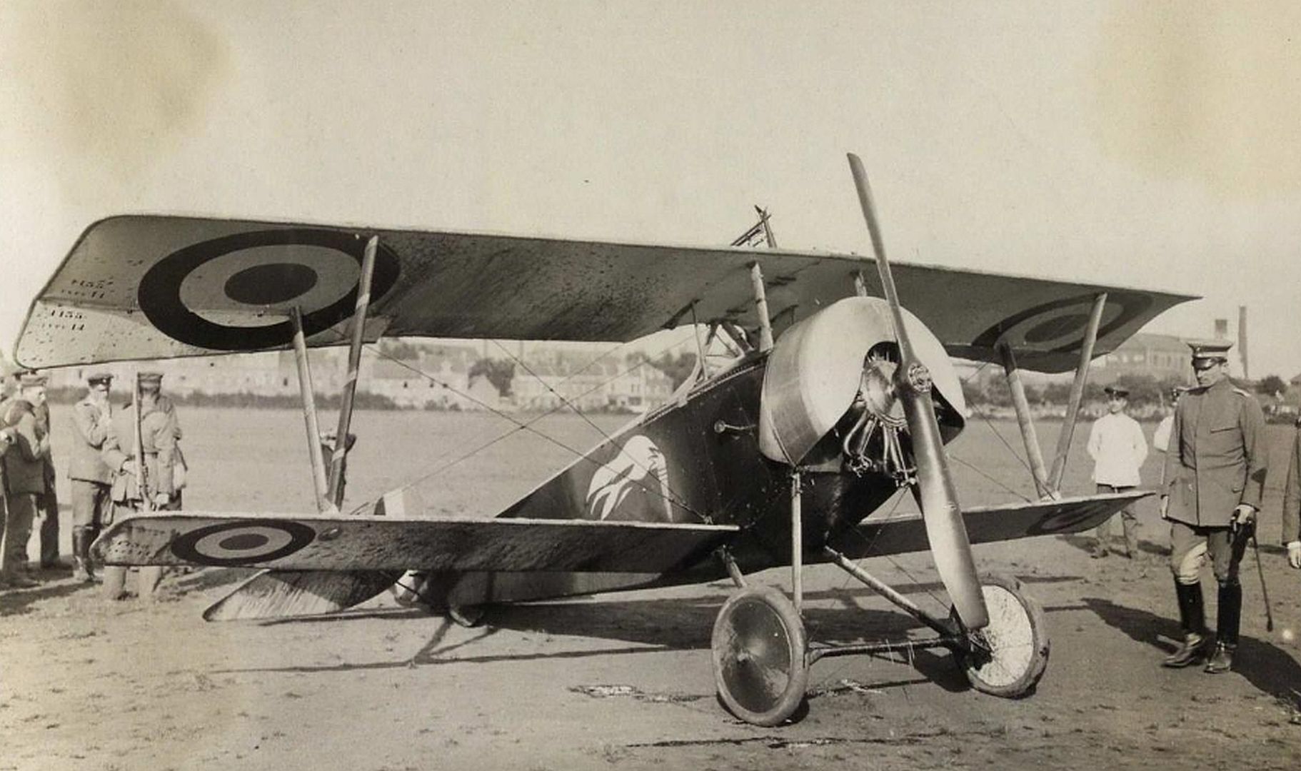 Captured English Nieuport