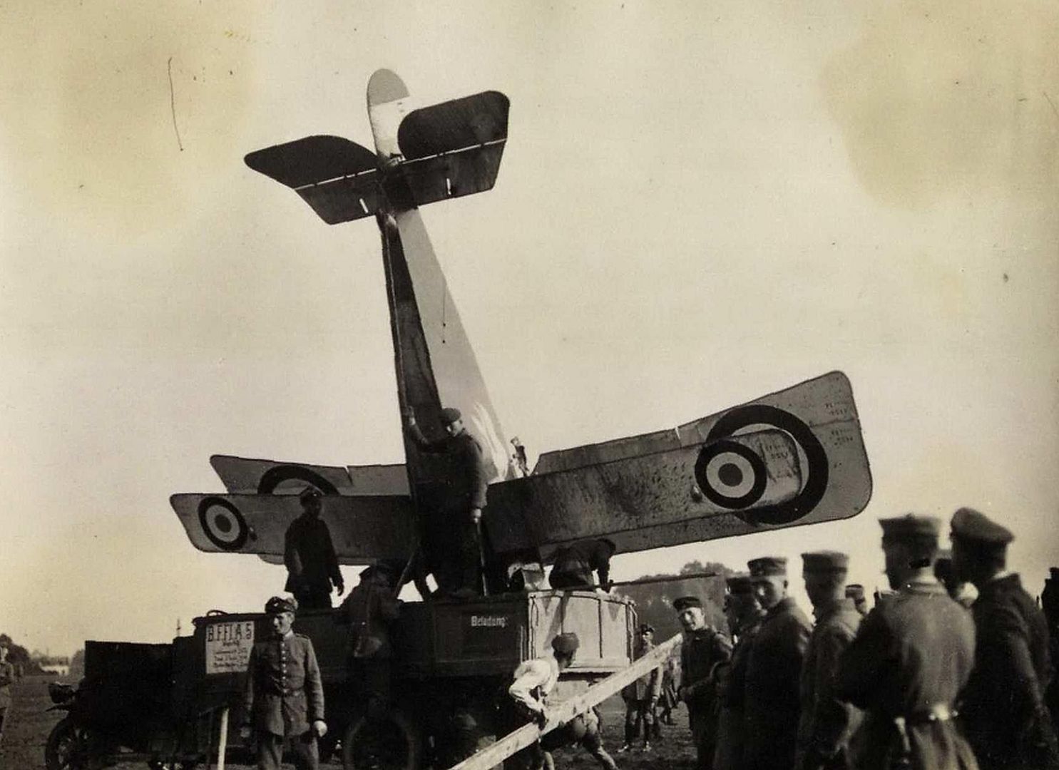 Captured English Nieuport 1