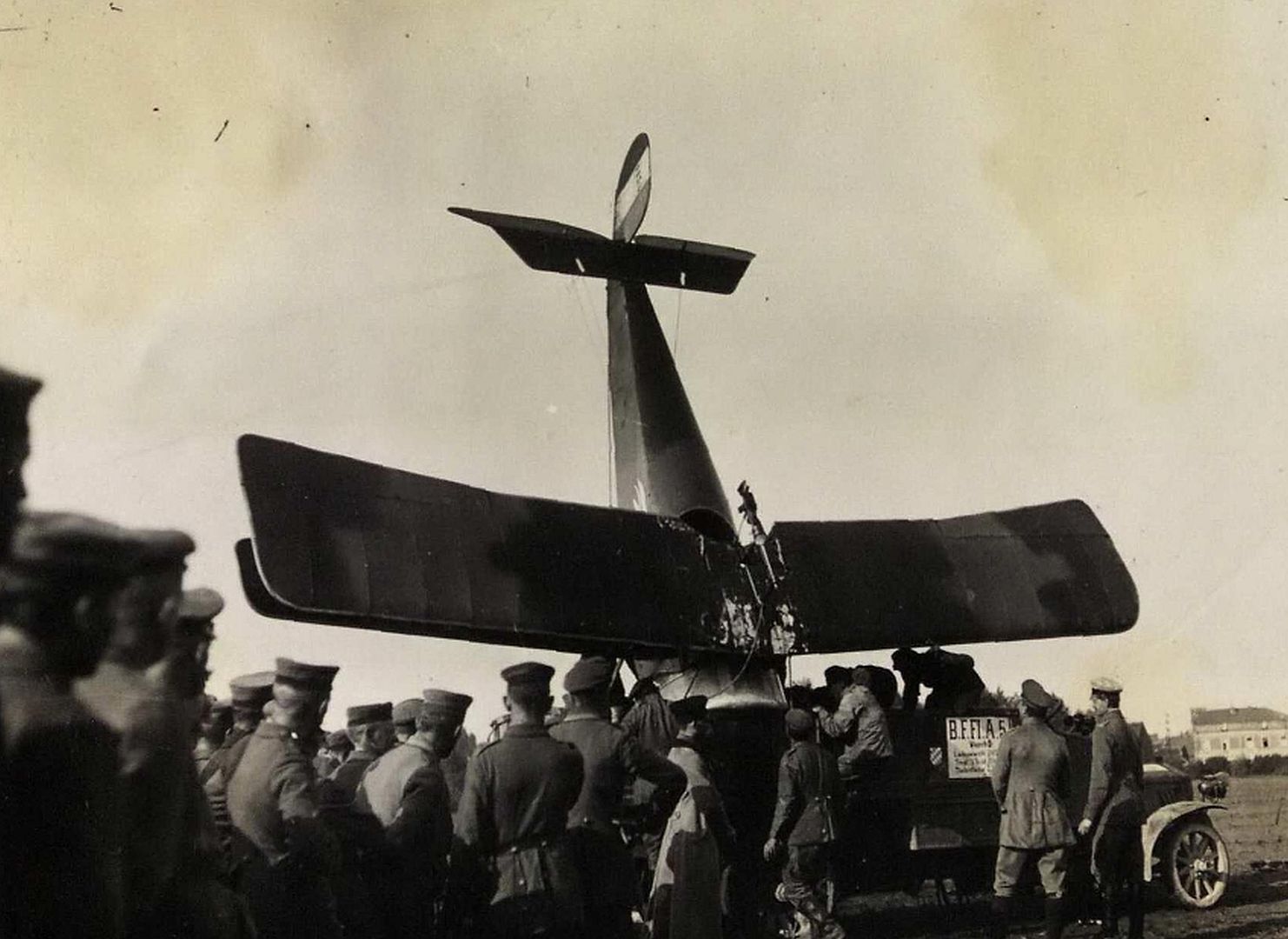 Captured English Nieuport 2