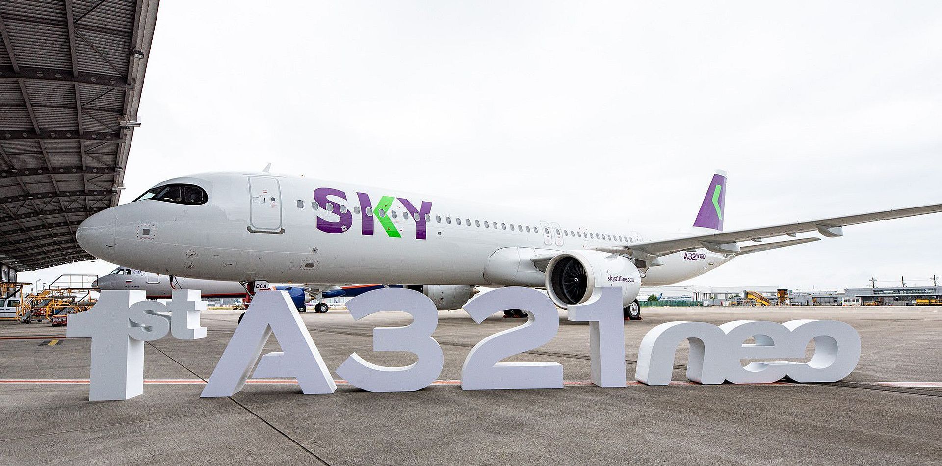Chile SKY Takes Delivery Of Its First A321neo Chile SKY Takes Delivery Of Its First A321neo