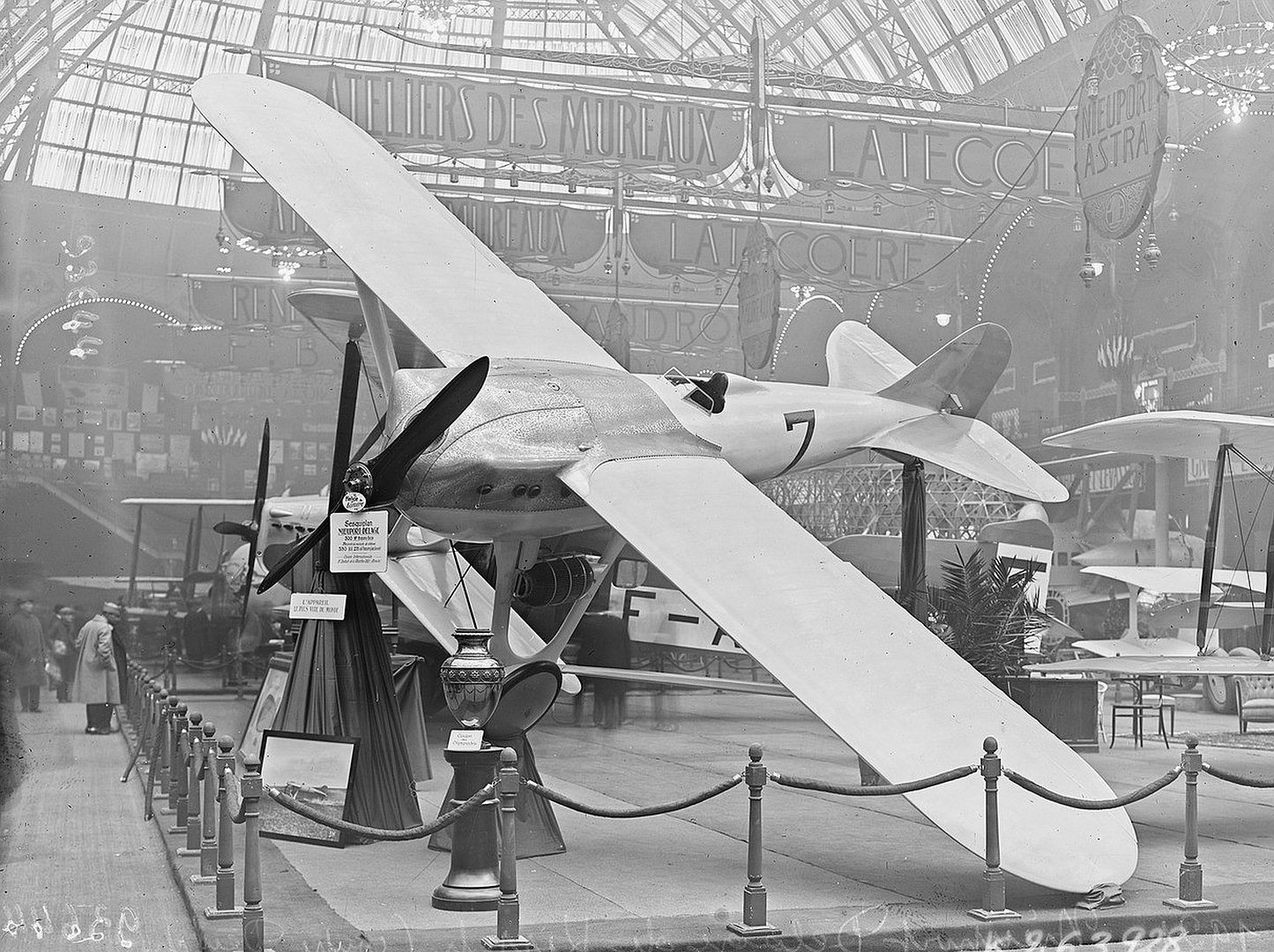 Coupe Deutch7e Salon De L Aviation Au Grand Palais Du 12 Au 27 Novembre 1921