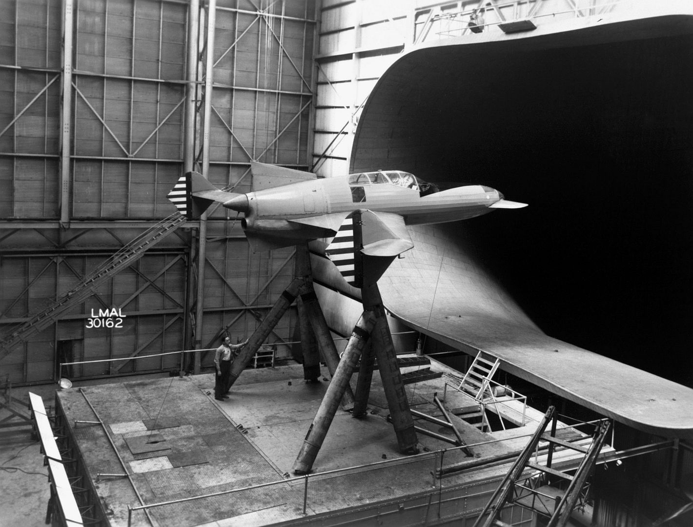 24B At Langley Wind Tunnel