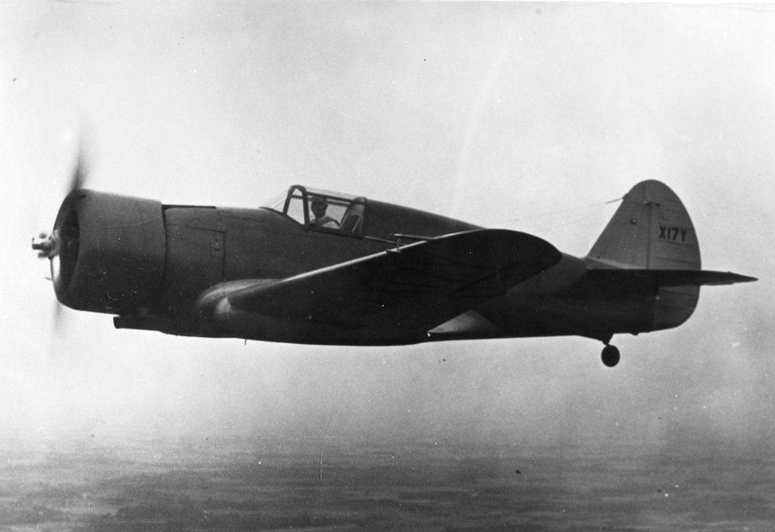 Curtiss Hawk 75A NX17Y Testing R 1670