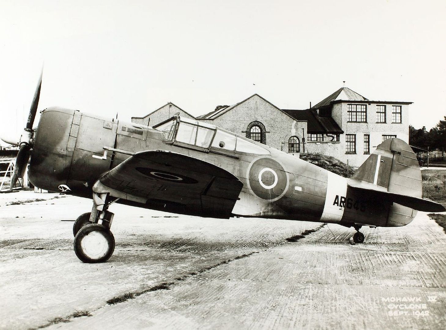Curtiss Mohawk IV Hawk Model H75 A4