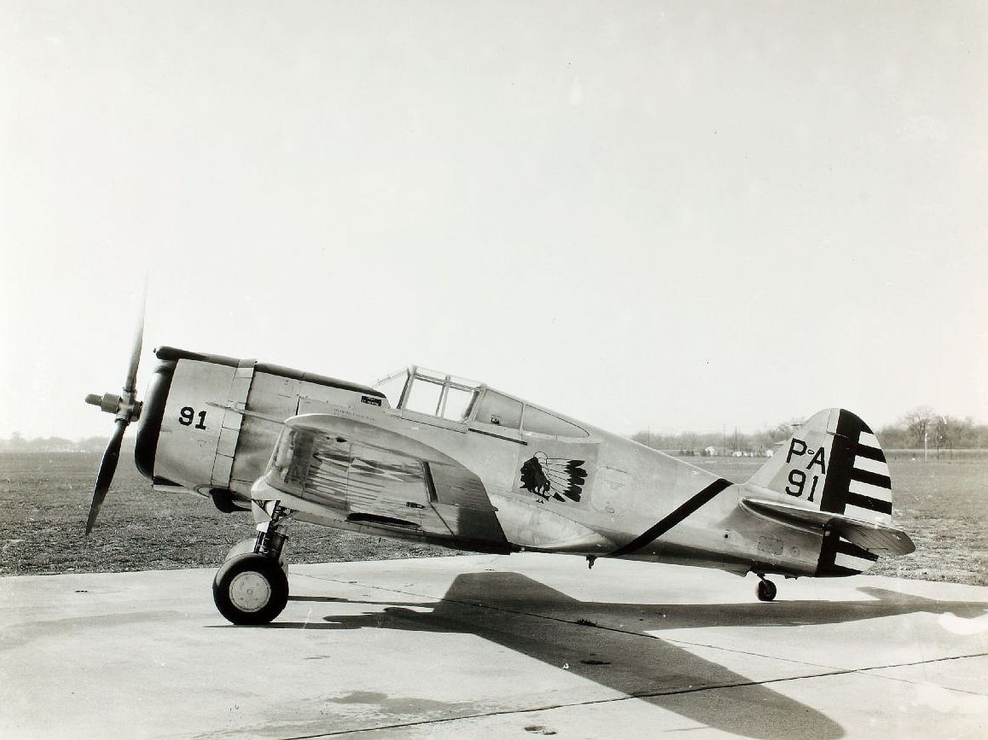 Curtiss P 36A Hawk Model H75L 3