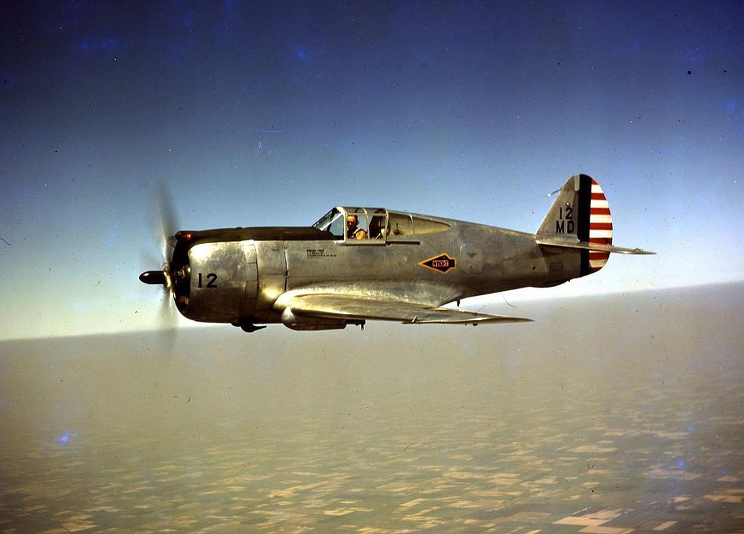 Curtiss P 36B Hawk 1941 Wright Field