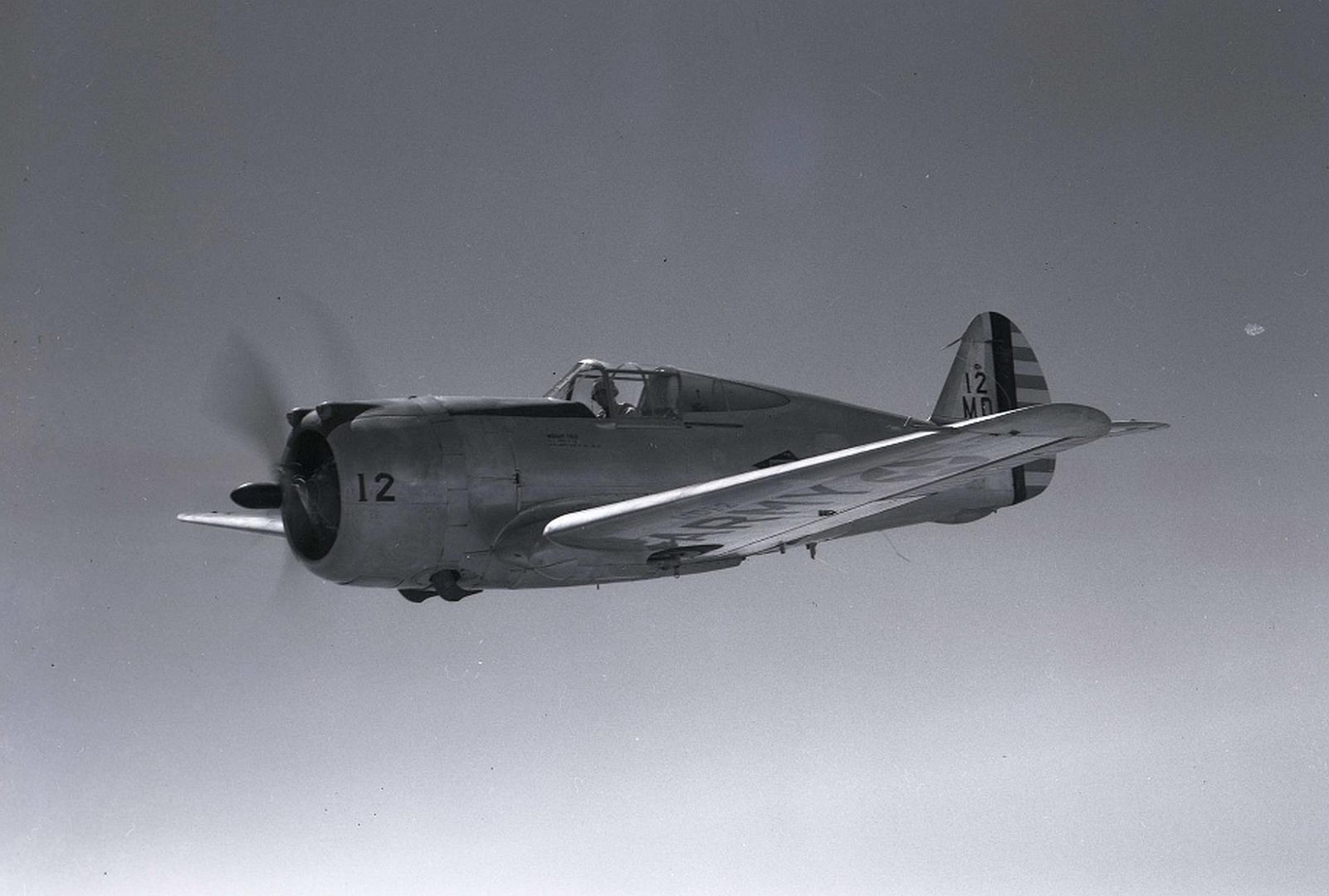 Curtiss P 36B Hawk Sn 38 20 Shortly After Takeoff Wright Field Ohio May 1st 1941 3