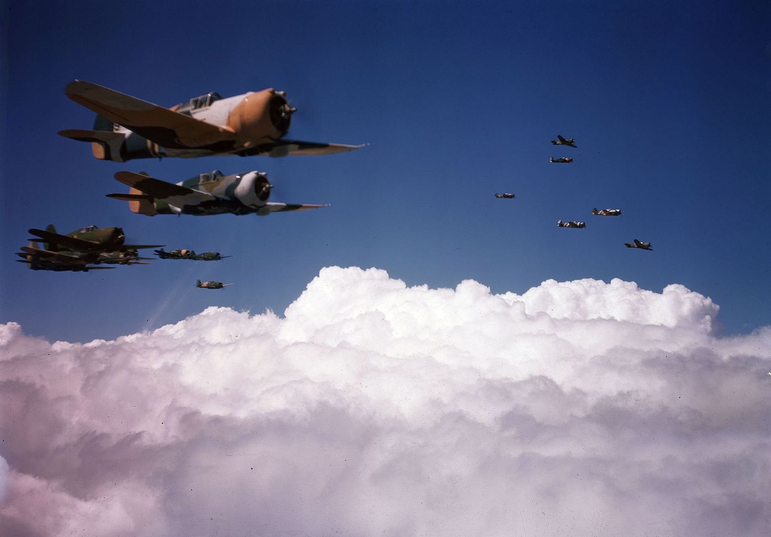 Curtiss P 36C Formation 2 Curtiss P 36C Formation 2