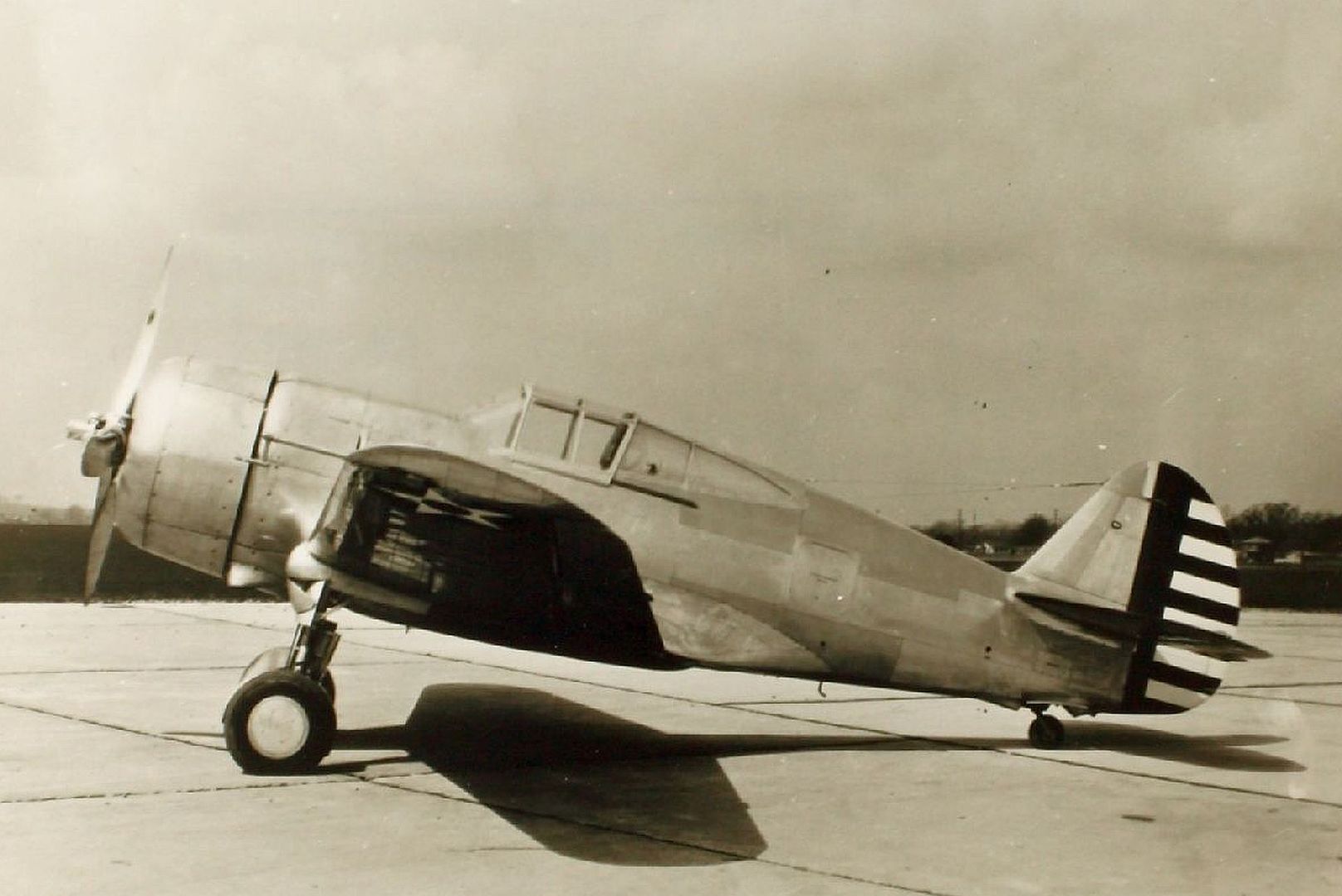 Curtiss P 36 Y1P 36 Hawk Model H75E