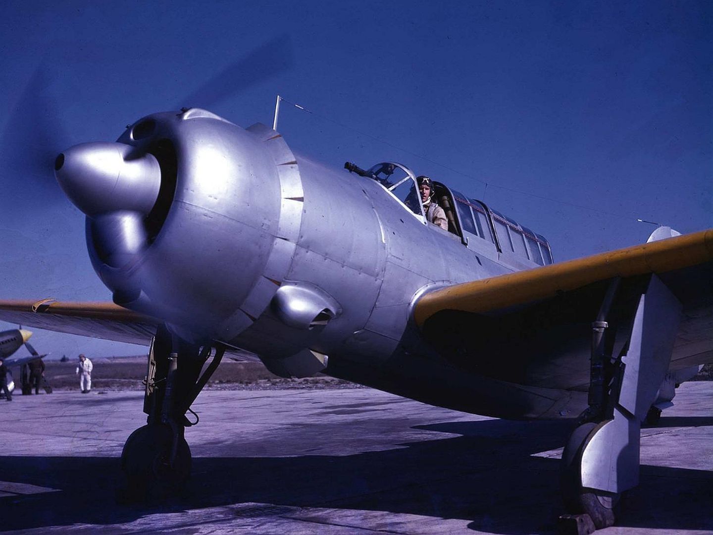 Curtiss SB2C 1BuNo 1758 Buffalo New York With Test Pilor Robert Fausel 1941 6