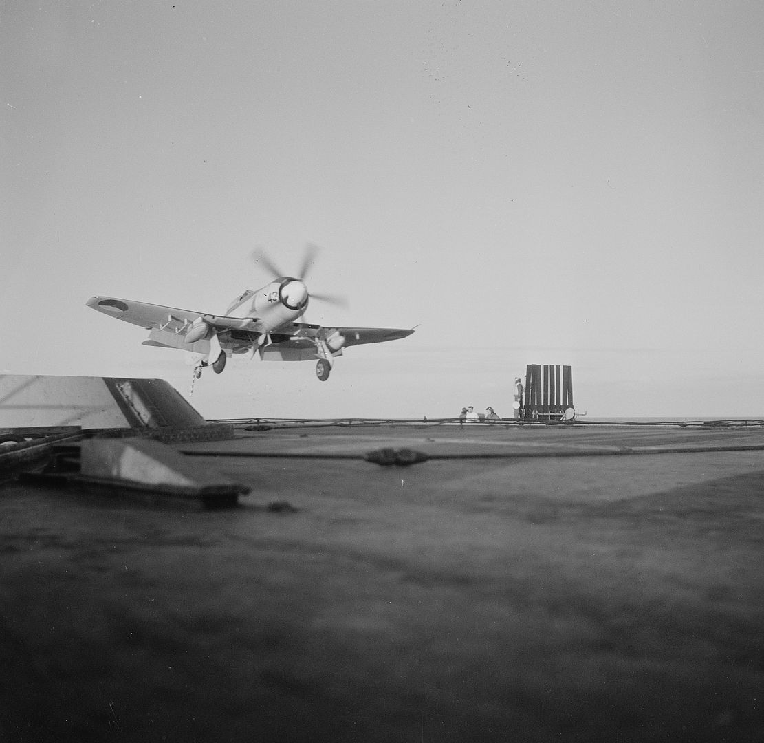 Dutch Sea Fury HMS Illustrious Dutch Sea Fury HMS Illustrious