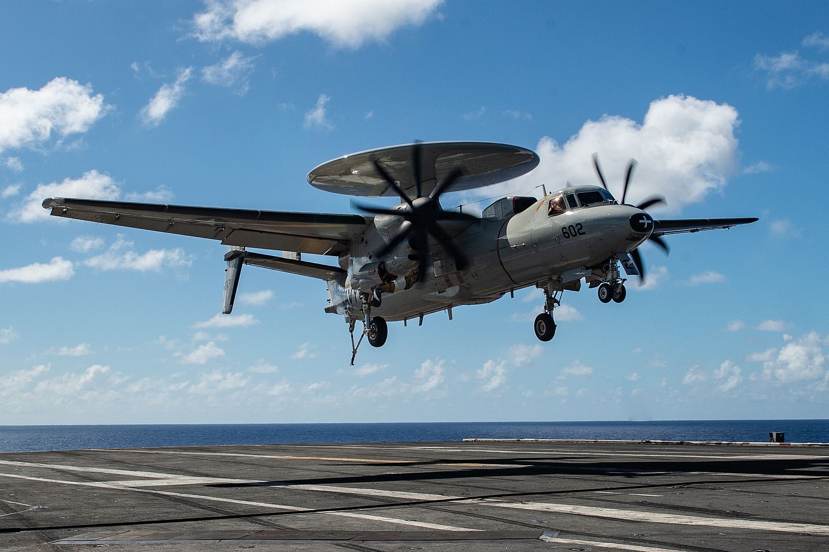 Approaches The Flight Deck Of The Aircraft Carrier USS Theodore Roosevelt Approaches The Flight Deck Of The Aircraft Carrier USS Theodore Roosevelt