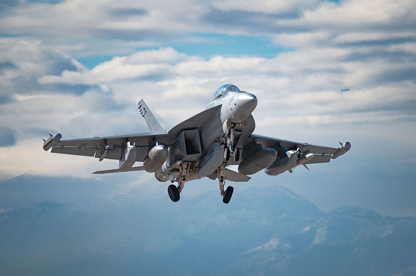 18G Growler Assigned To Electronic Attack Squadron 135 At Naval Air Station Whidbey Island