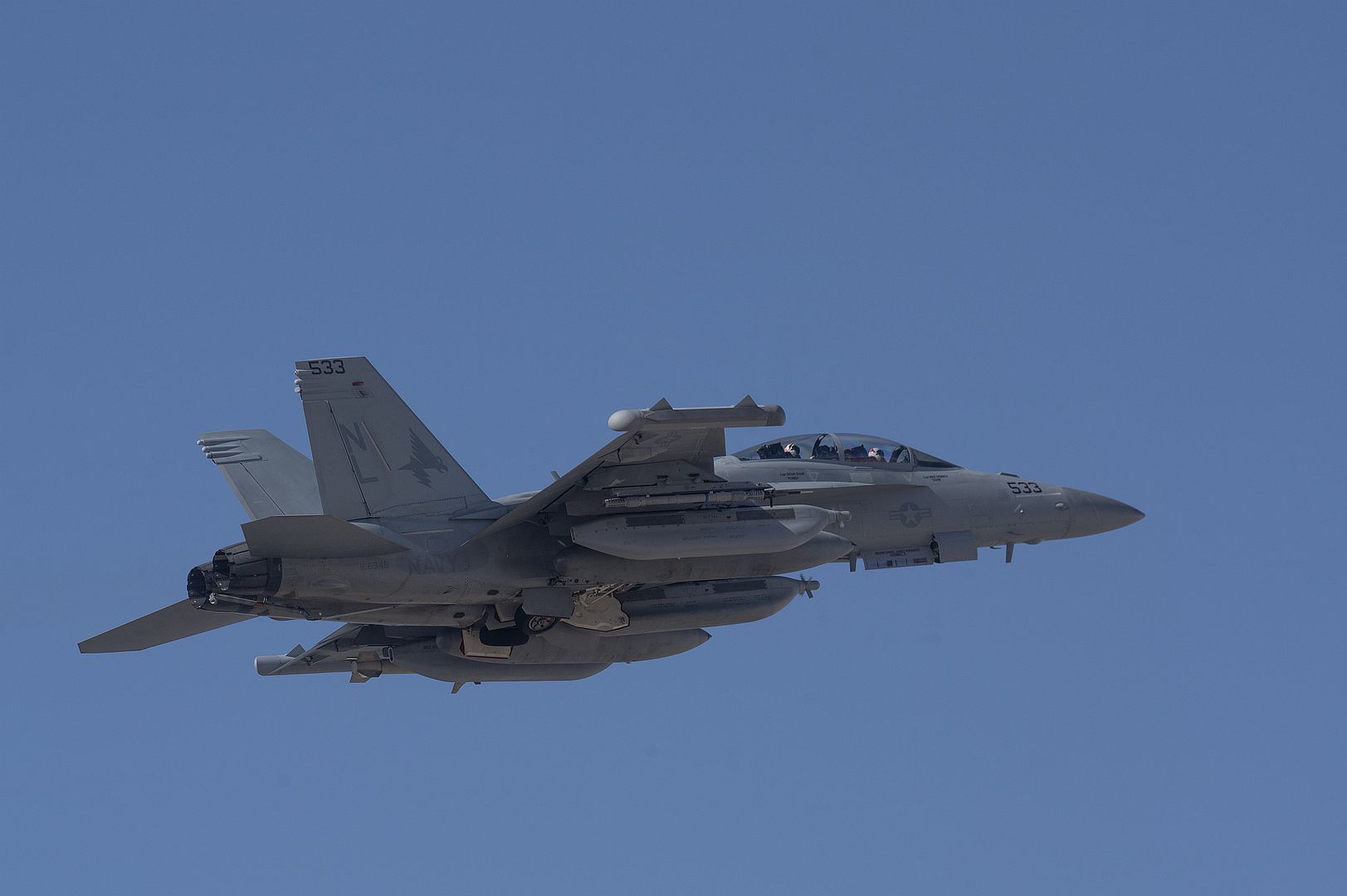 18G Growler Assigned To The Electronic Attack Squadron VAQ 134 From Naval Air Station Whidbey Island 18G Growler Assigned To The Electronic Attack Squadron VAQ 134 From Naval Air Station Whidbey Island