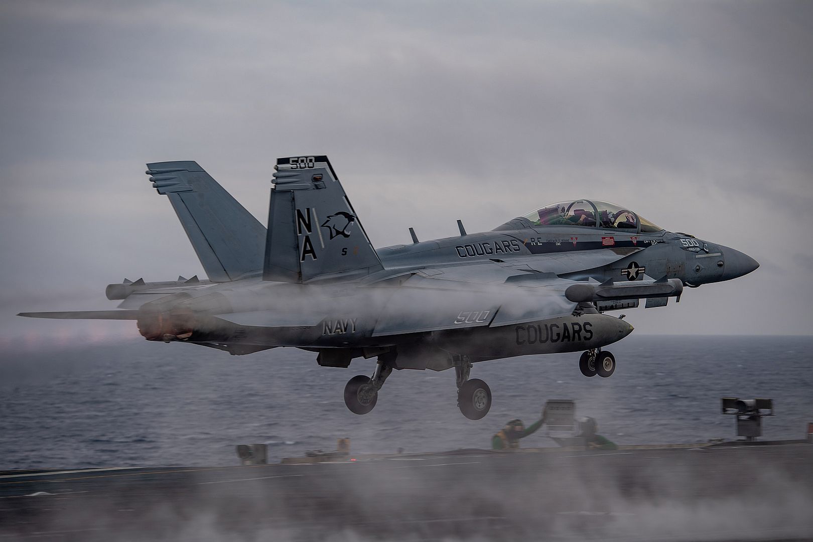  139 Launches From The Aircraft Carrier USS Nimitz