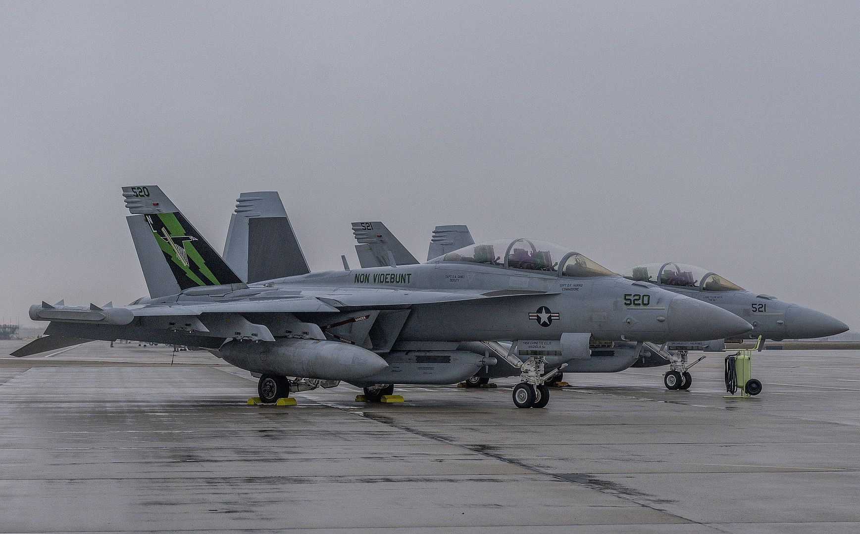 18G Growlers From Electronic Attack Squadron 135 In Washington