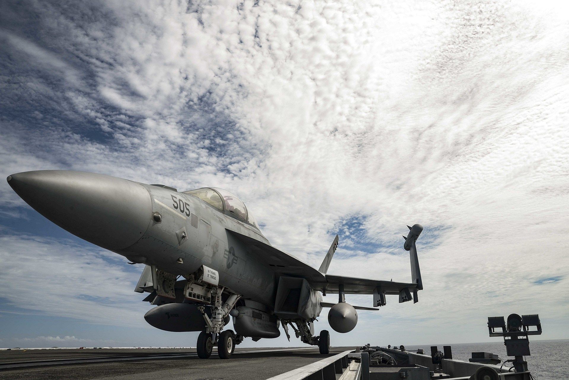 EA 18G Growler Attached To Electronic Attack Squadron 141
