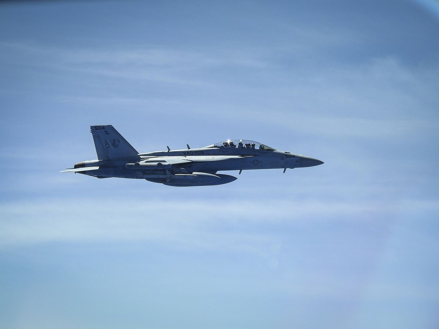 EA 18G Growler From Electronic Attack Squadron 209 The Star Warriors 