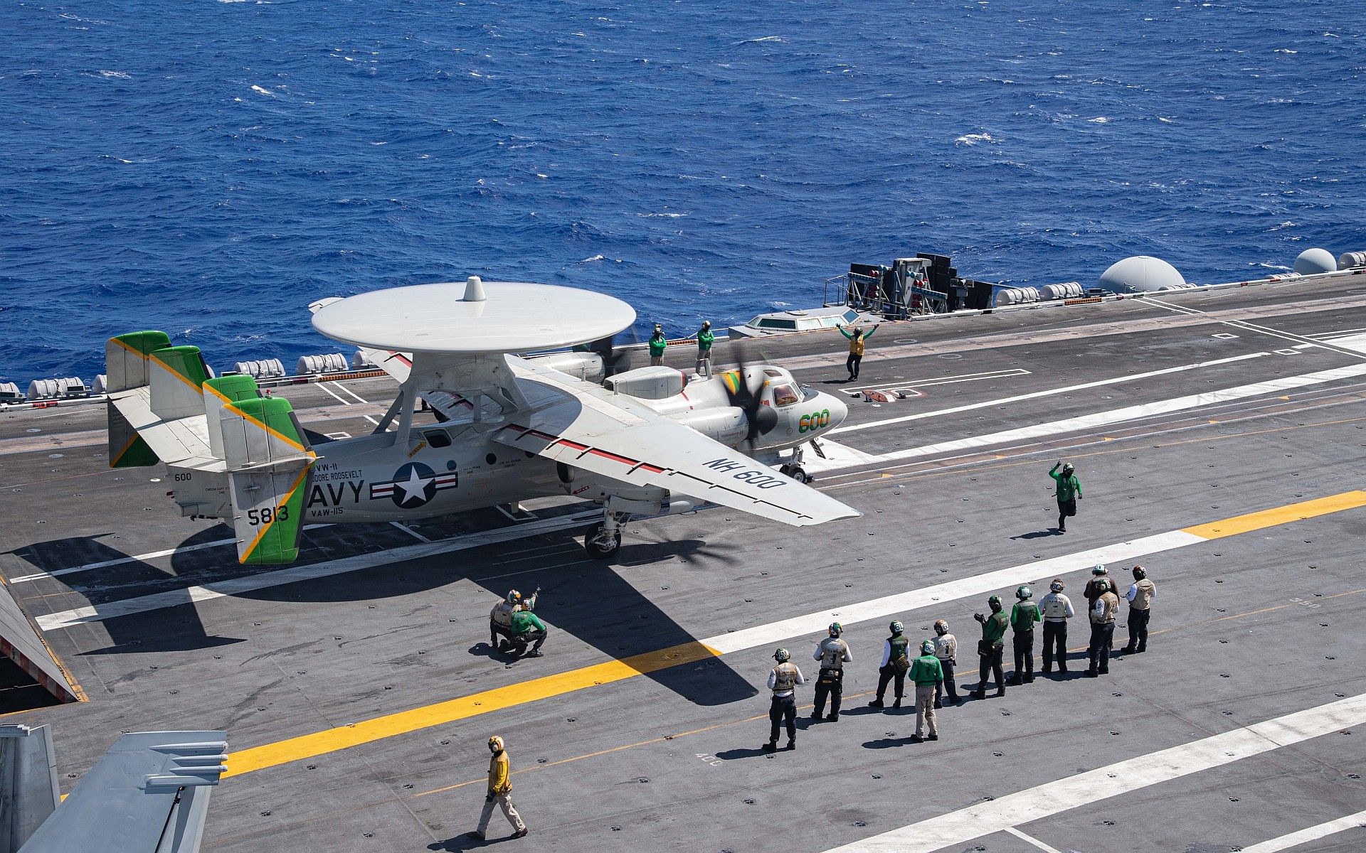 E 2C Hawkeye Assigned To The Liberty Bells