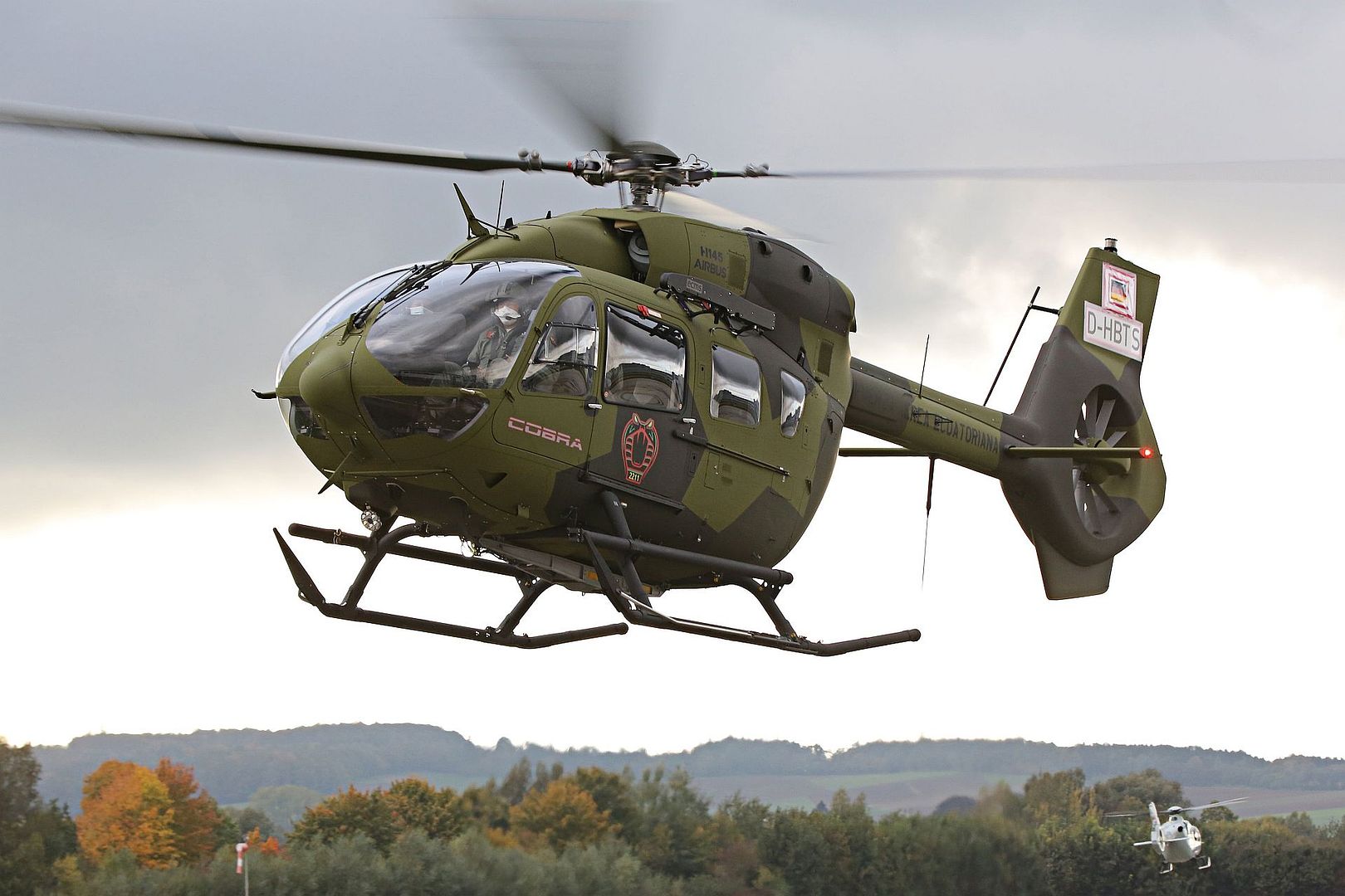 Ecuadorian Air Force Receives Two H145s